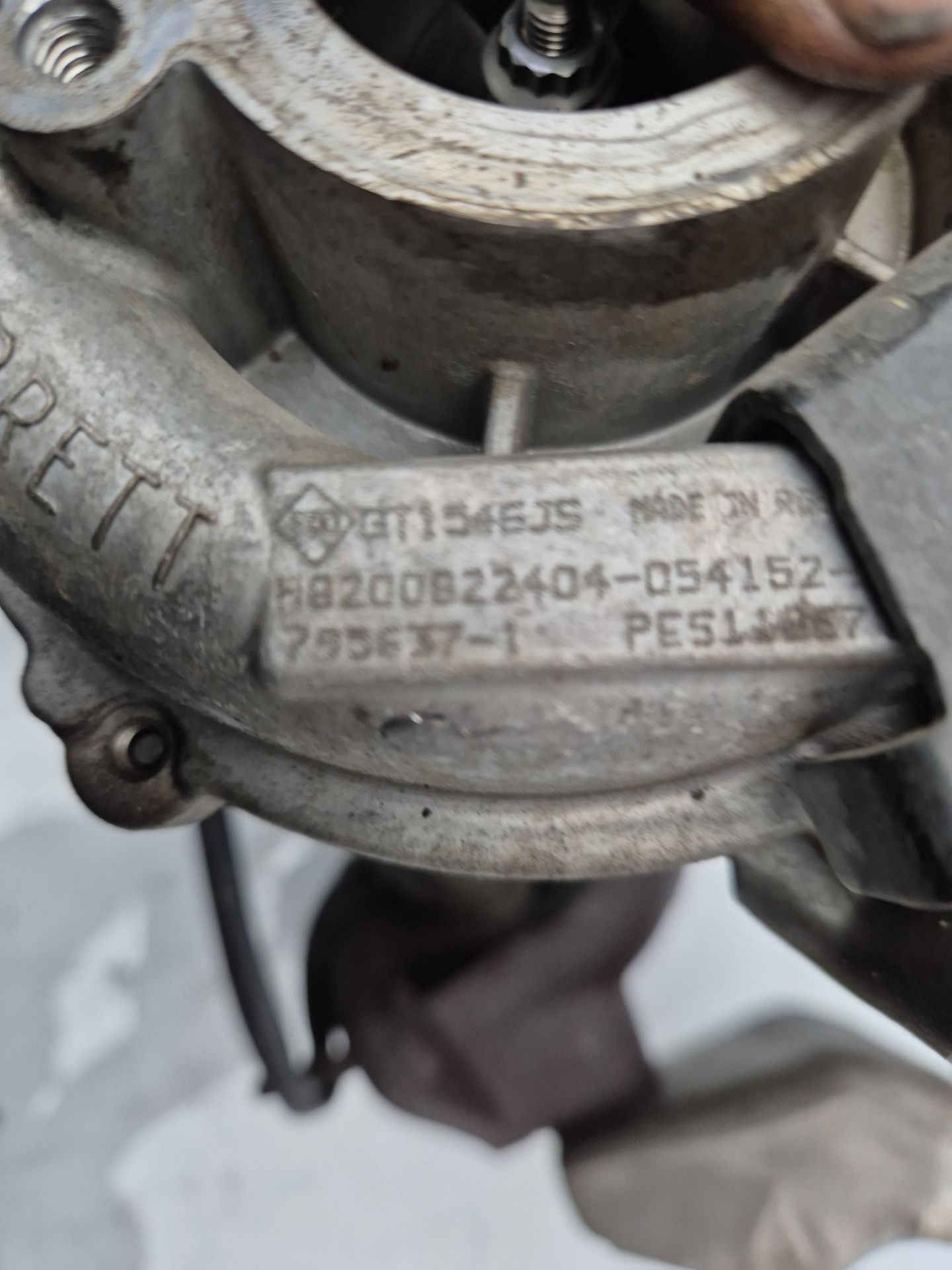 TURBOCOMPRESOR RENAULT TRAFIC 