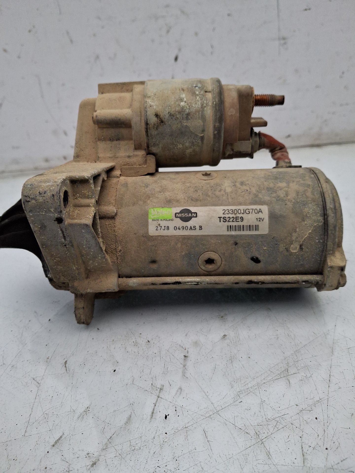 MOTOR ARRANQUE NISSAN QASHQAI 