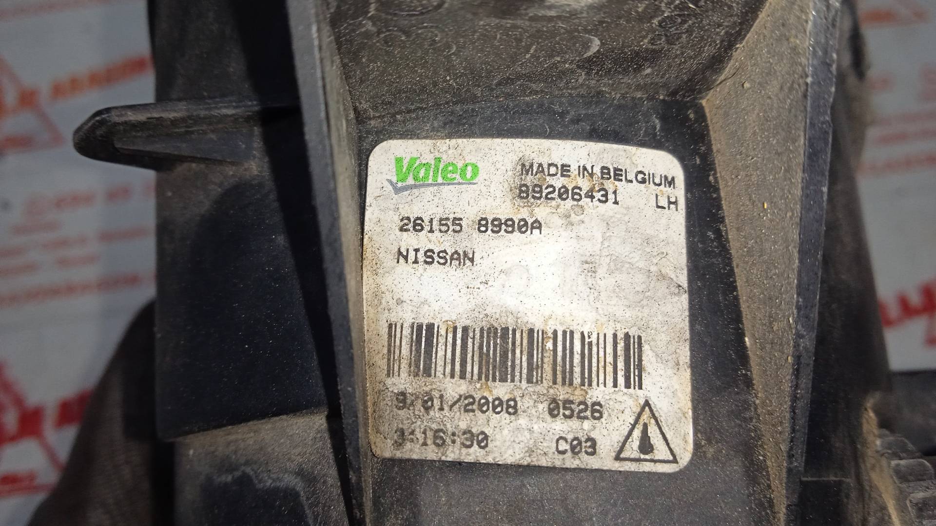 FARO ANTINIEBLA IZQUIERDO RENAULT KOLEOS M9RG8