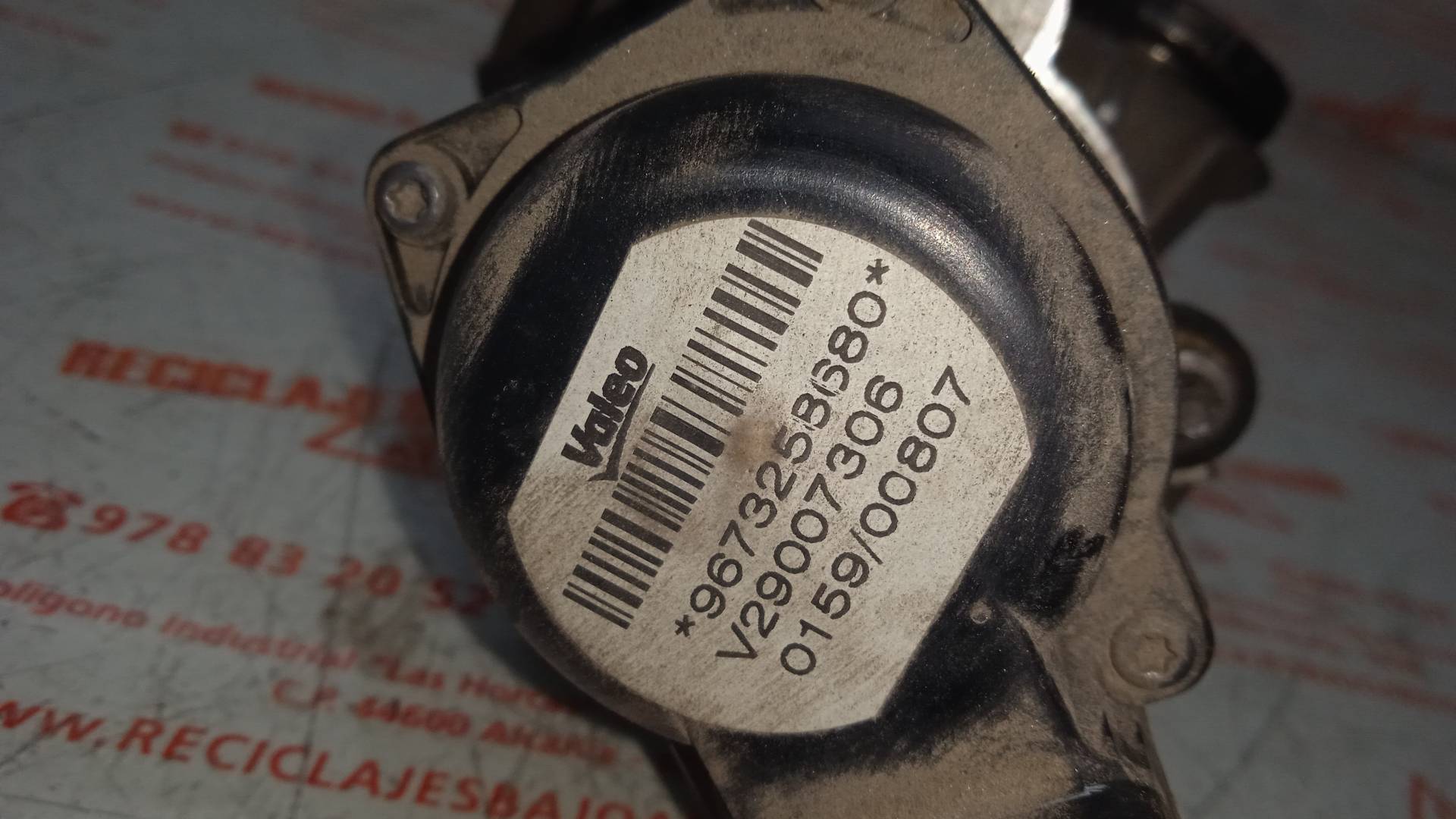 VALVULA EGR CITROEN C3 8HZ