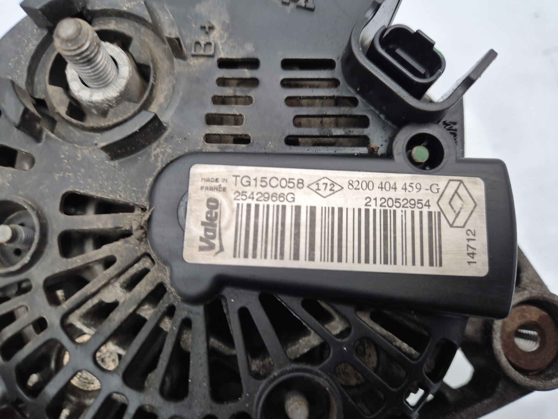 ALTERNADOR RENAULT TRAFIC 