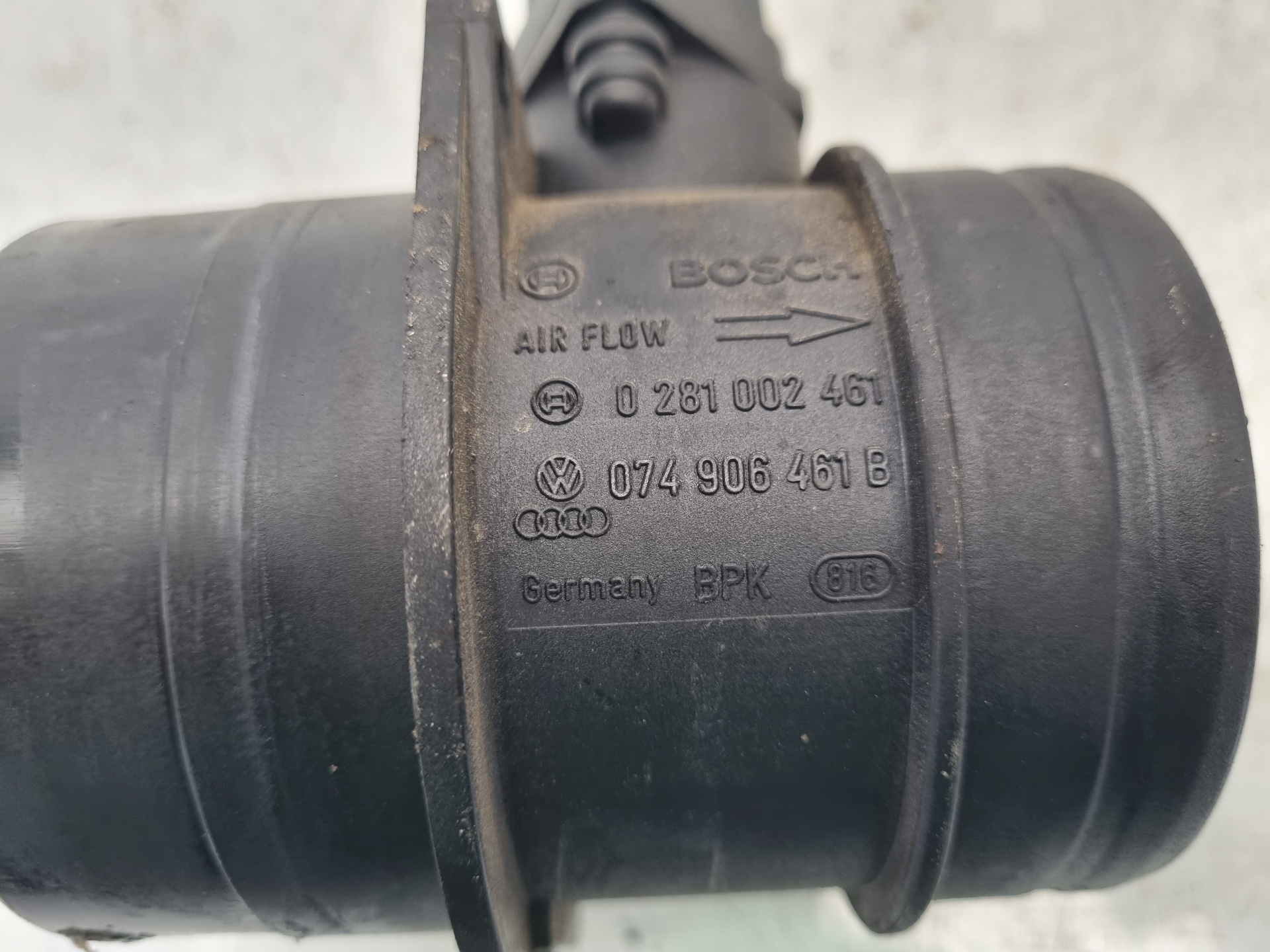 CAUDALIMETRO AUDI A3 BMN