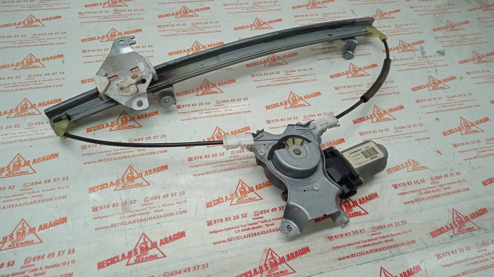 ELEVALUNAS DELANTERO DERECHO NISSAN ALMERA QG15DE