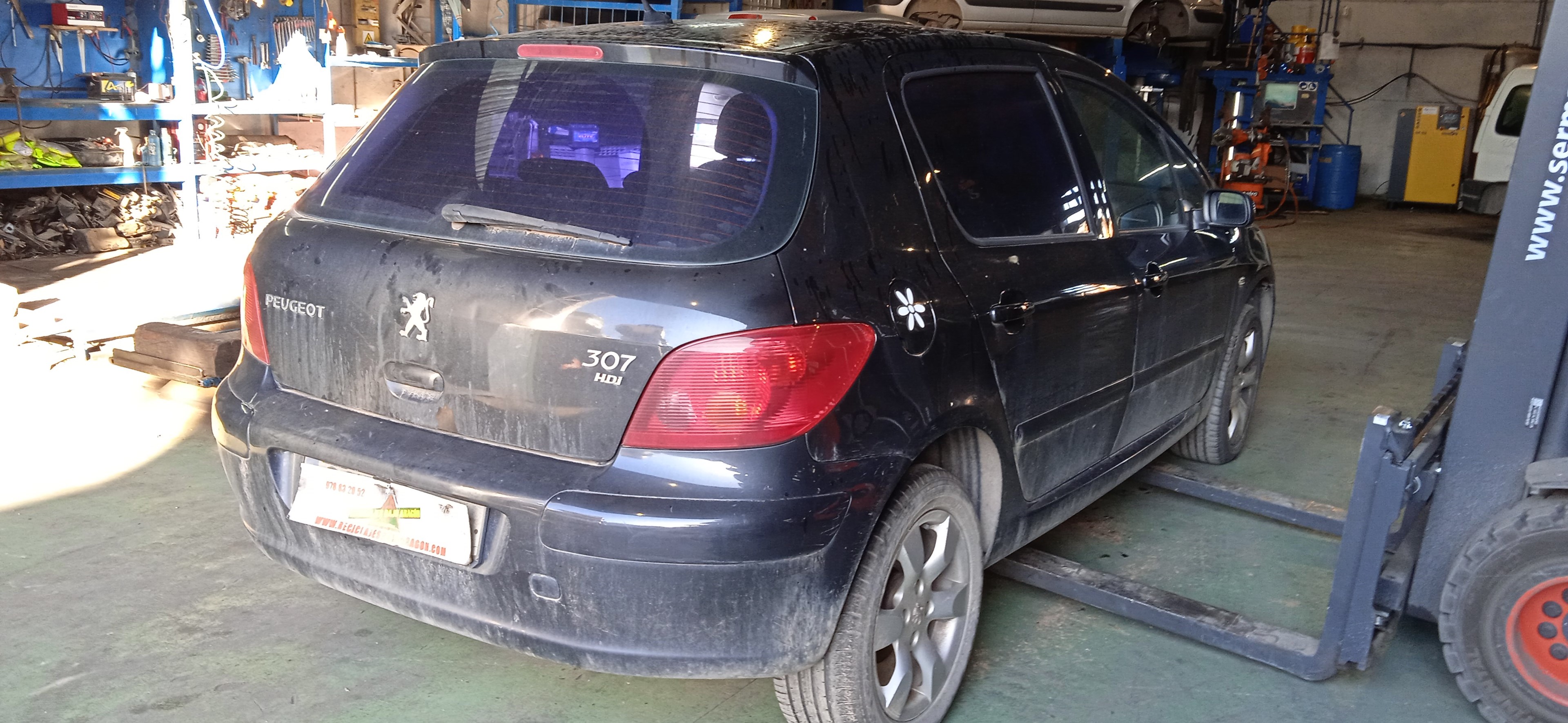 GUANTERA PEUGEOT 307 BERLINA (S2) 9HZ