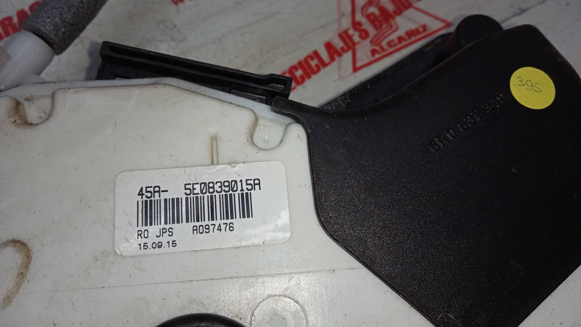 CERRADURA PUERTA TRASERA IZQUIERDA VOLKSWAGEN PASS DCZ