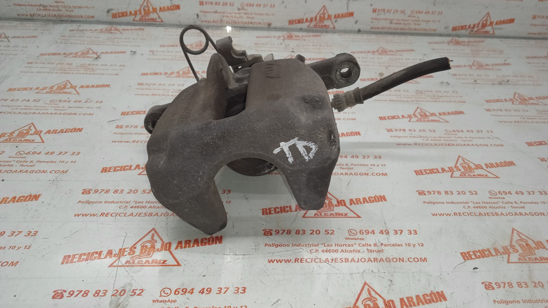 PINZA FRENO TRASERA DERECHA PEUGEOT EXPERT RHKDW10UTED4