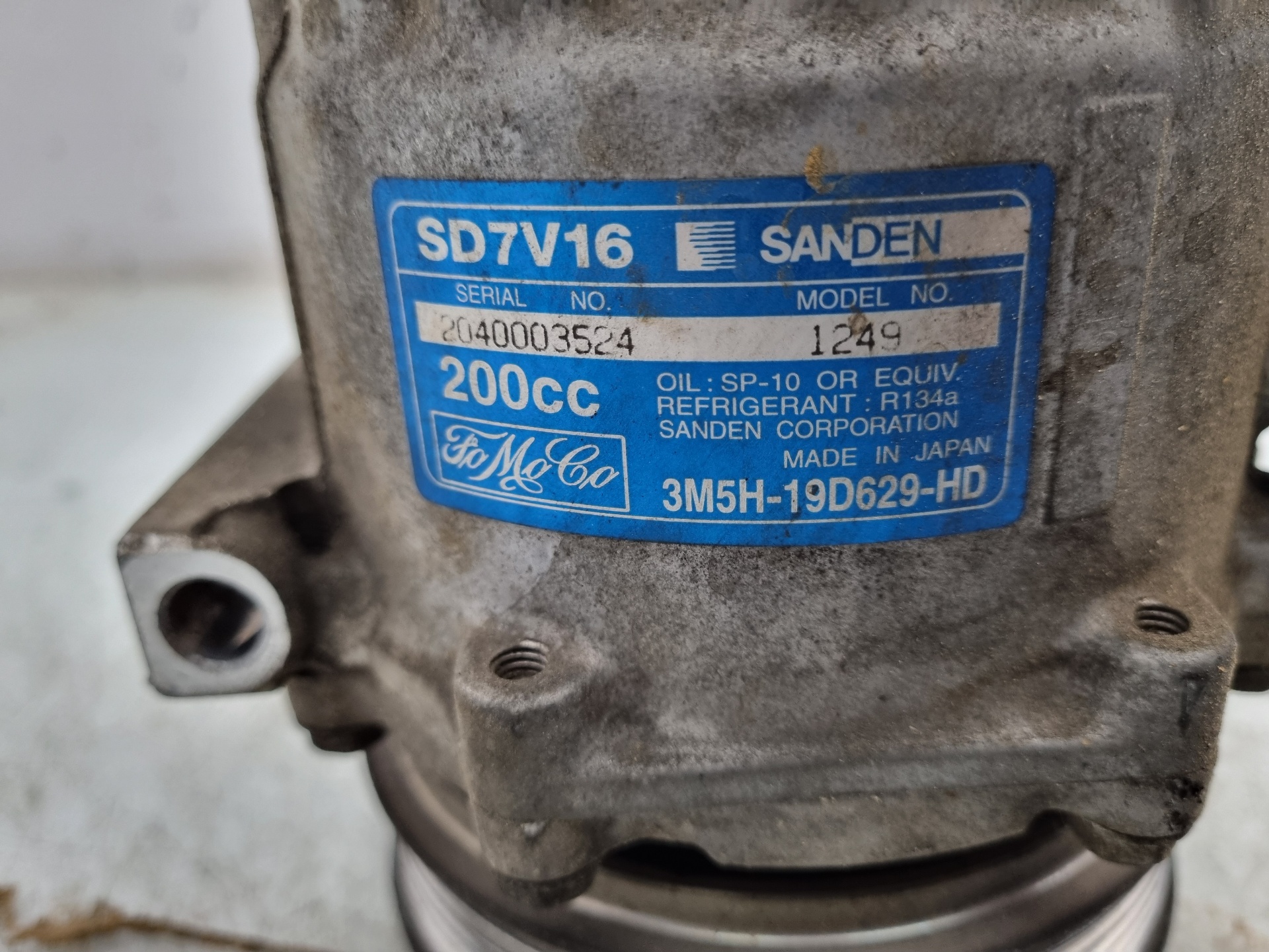 COMPRESOR AIRE ACONDICIONADO VOLVO S40 D4204T/D