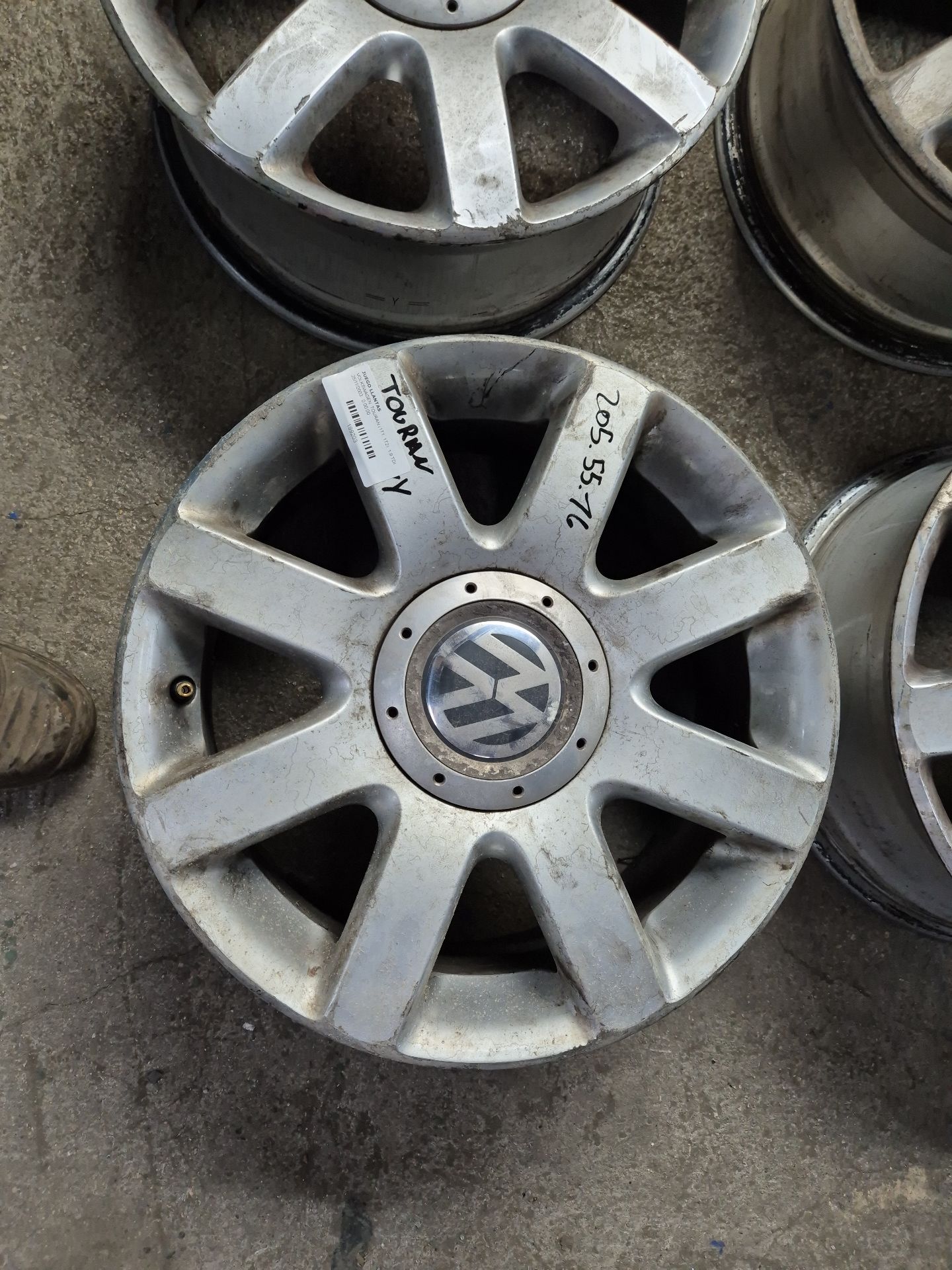  VOLKSWAGEN TOURAN (1T1, 1T2) 1.9 TDI