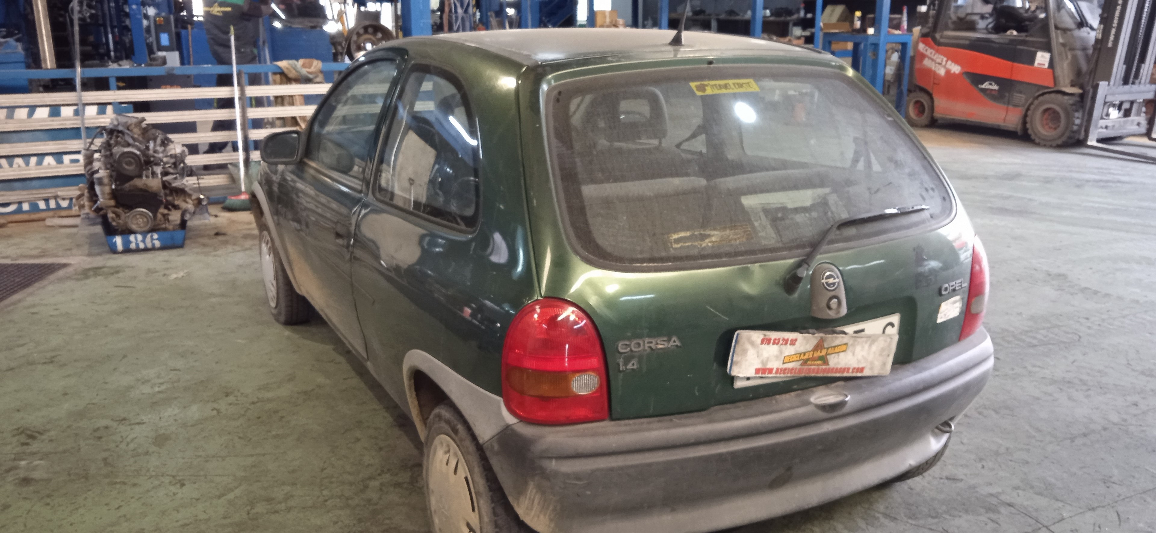 PILOTO TRASERO IZQUIERDO OPEL CORSA C14NZ
