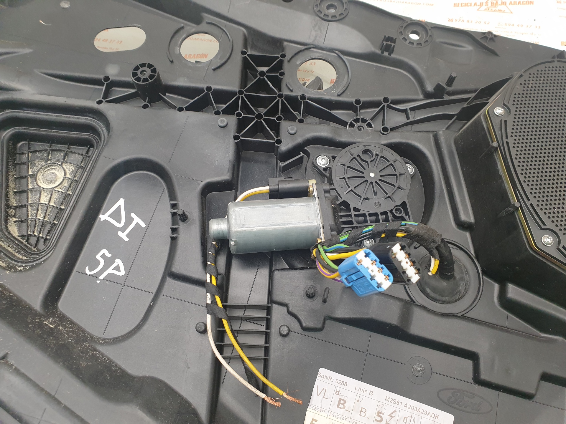 ELEVALUNAS DELANTERO IZQUIERDO FORD FIESTA FXJA