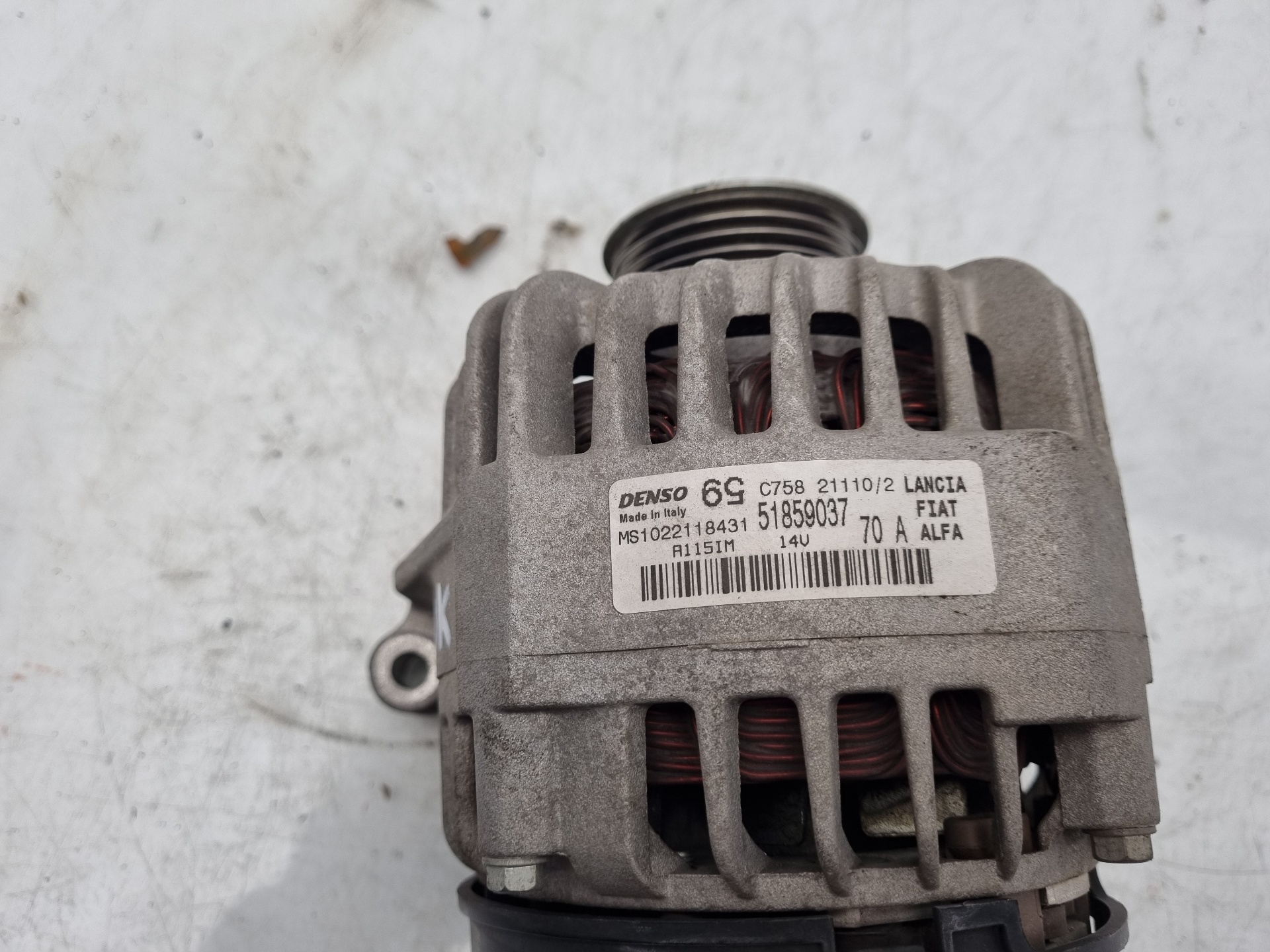 ALTERNADOR FIAT GRANDE 199A4000
