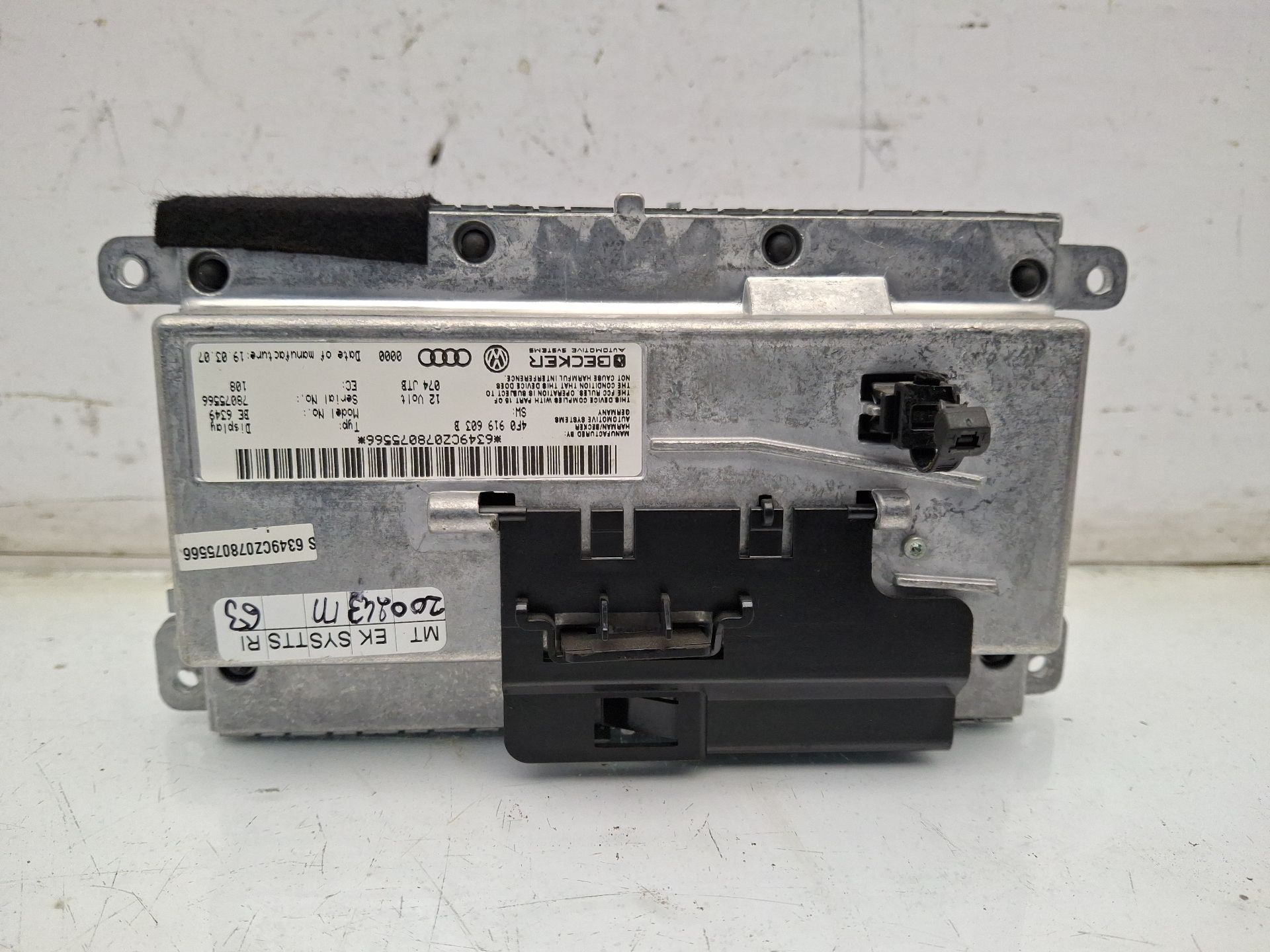 PANTALLA MULTIFUNCION AUDI A6 