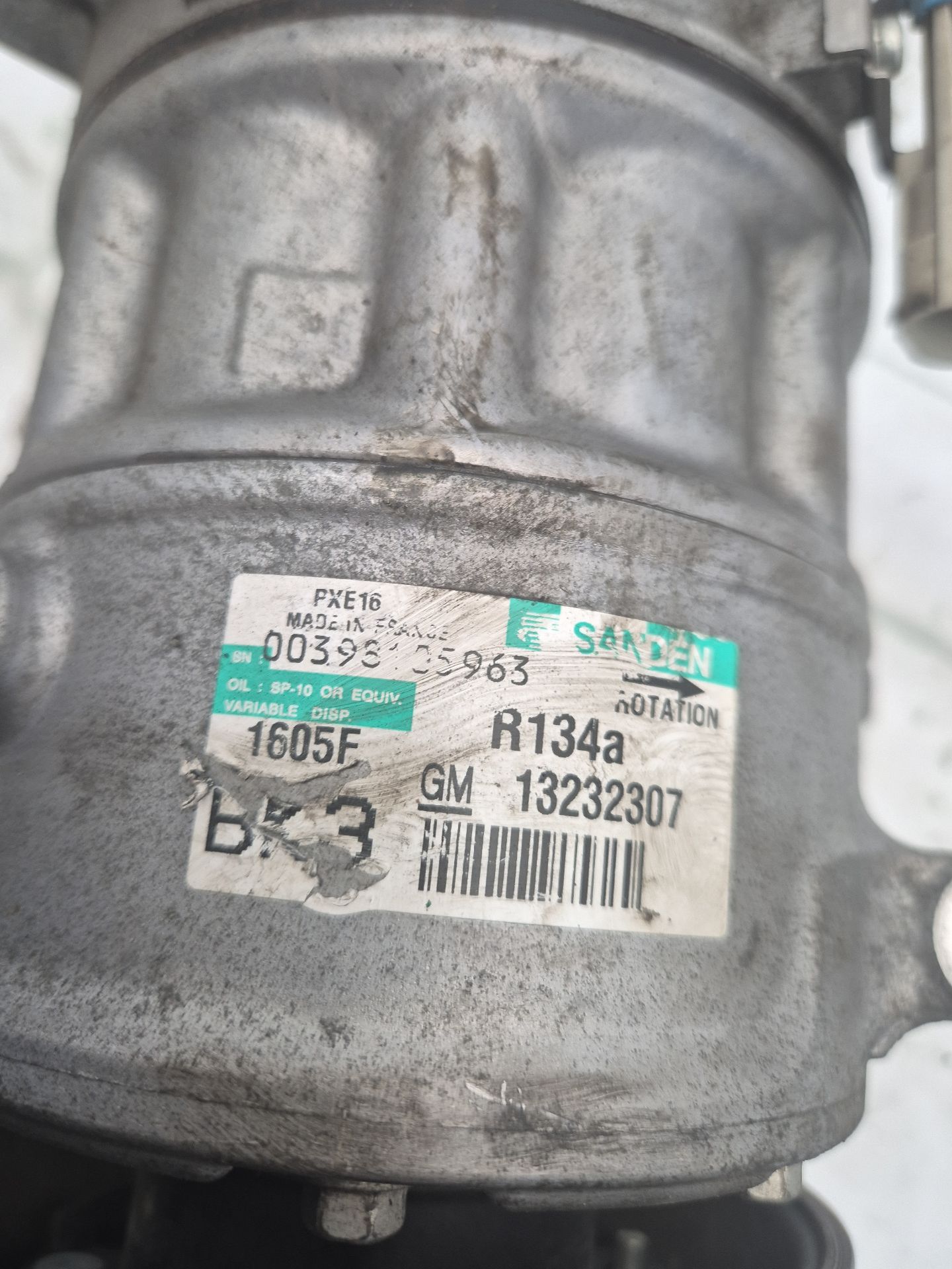 COMPRESOR AIRE ACONDICIONADO OPEL INSIGNIA 