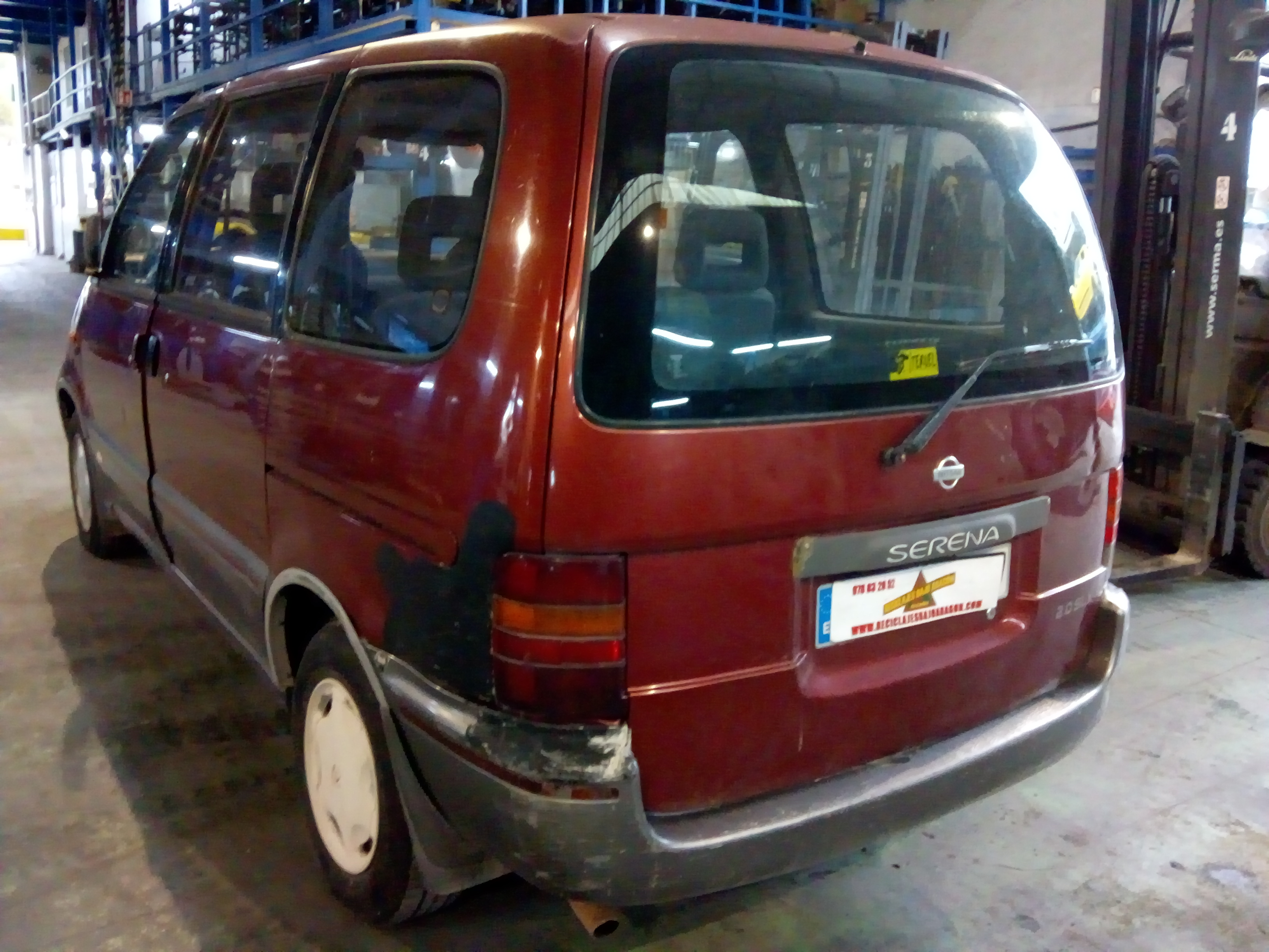 PILOTO DELANTERO DERECHO NISSAN SERENA SR20