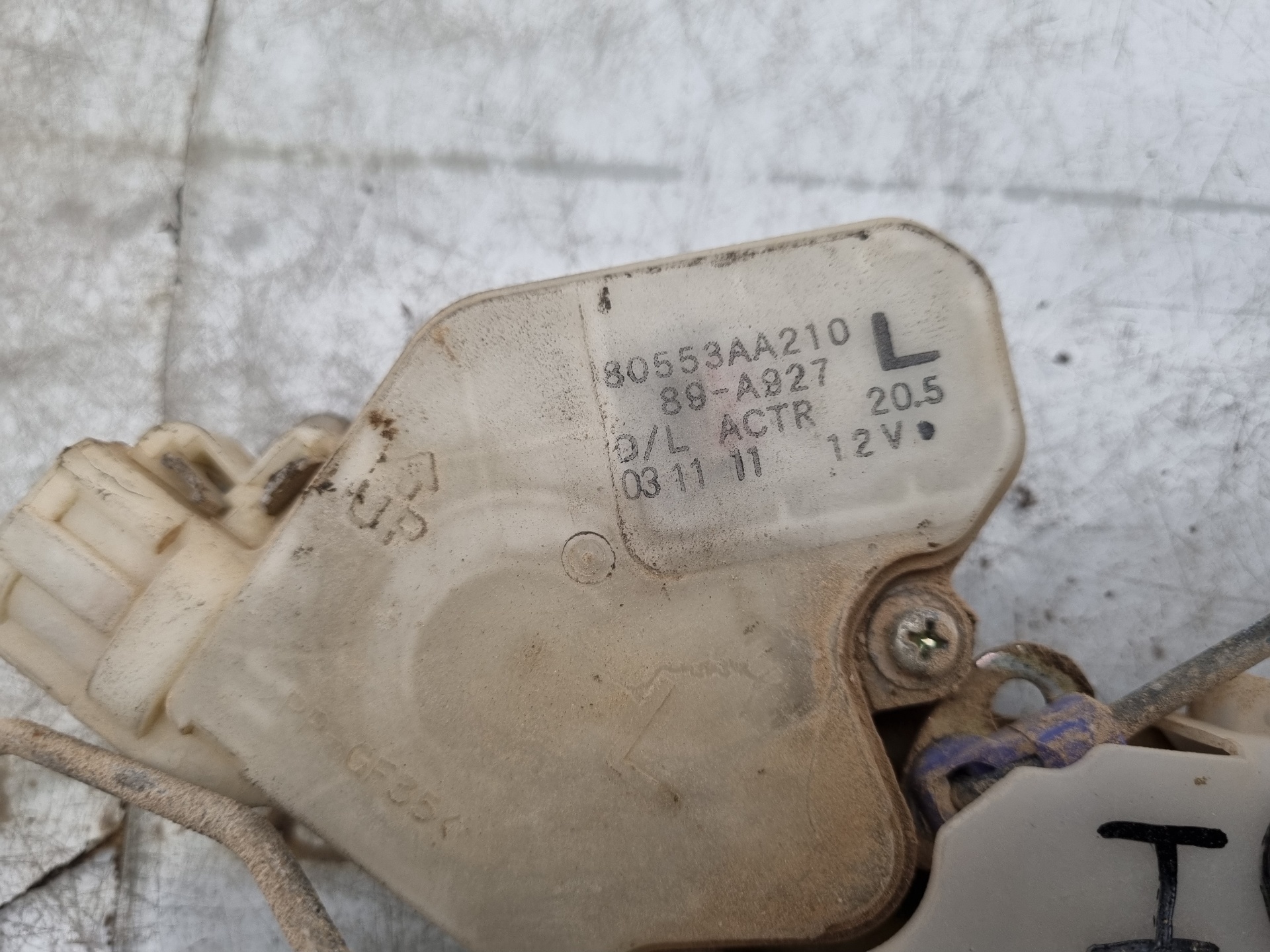 CERRADURA PUERTA DELANTERA IZQUIERDA NISSAN X-TRAI YD22