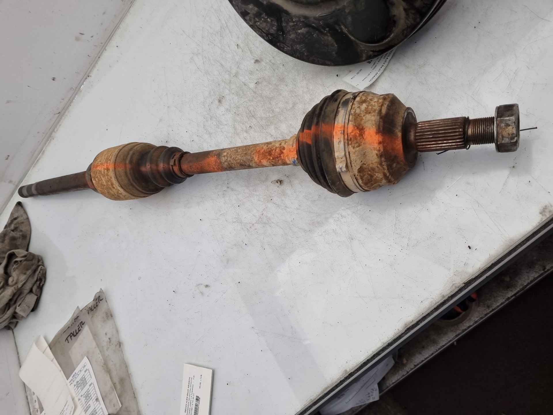 TRANSMISION DELANTERA DERECHA CITROEN JUMPY DHX