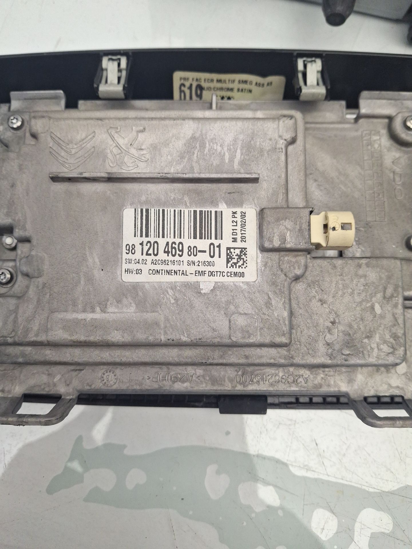 SISTEMA NAVEGACION GPS PEUGEOT 208 