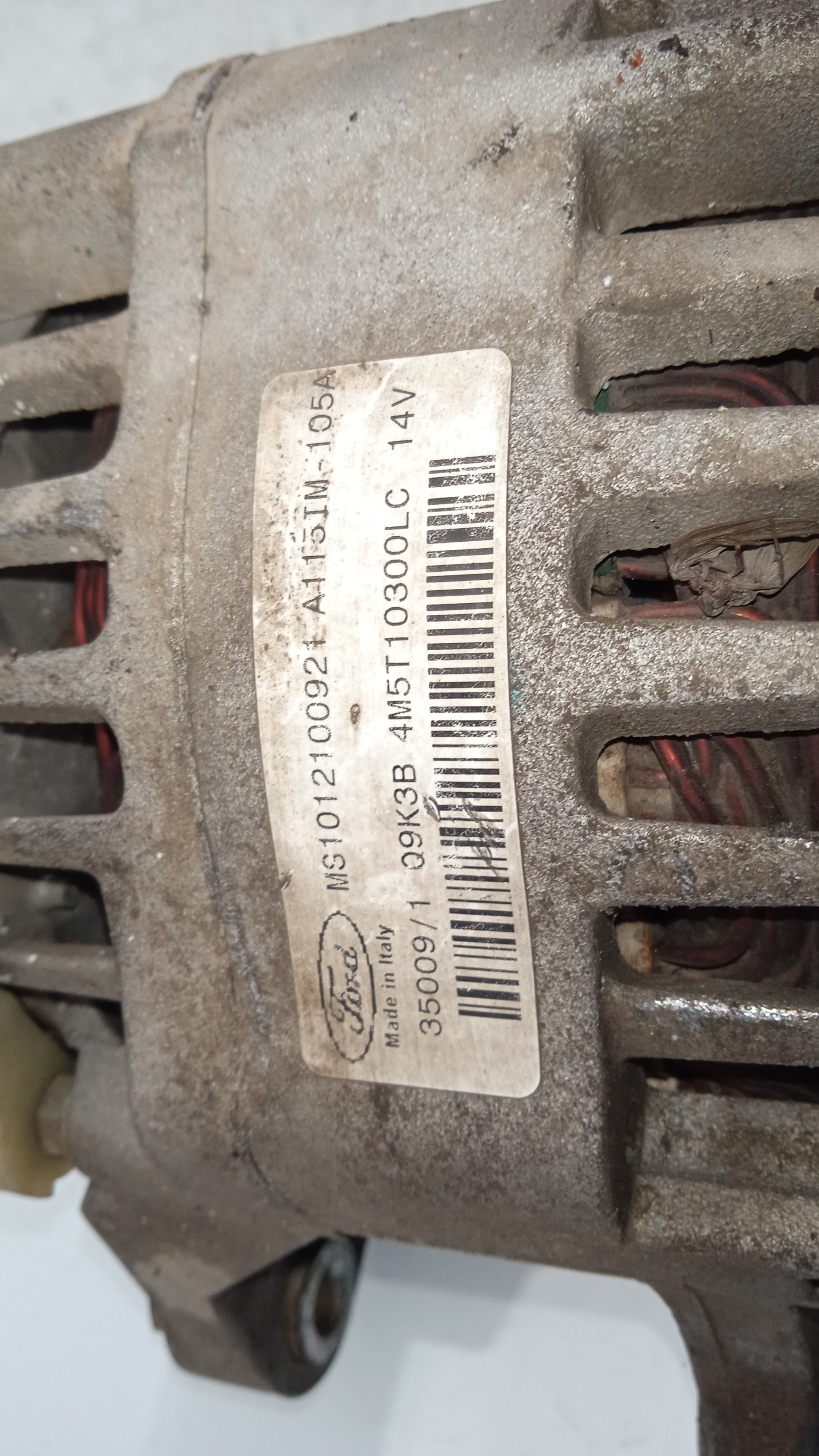 ALTERNADOR FORD FOCUS KKDA