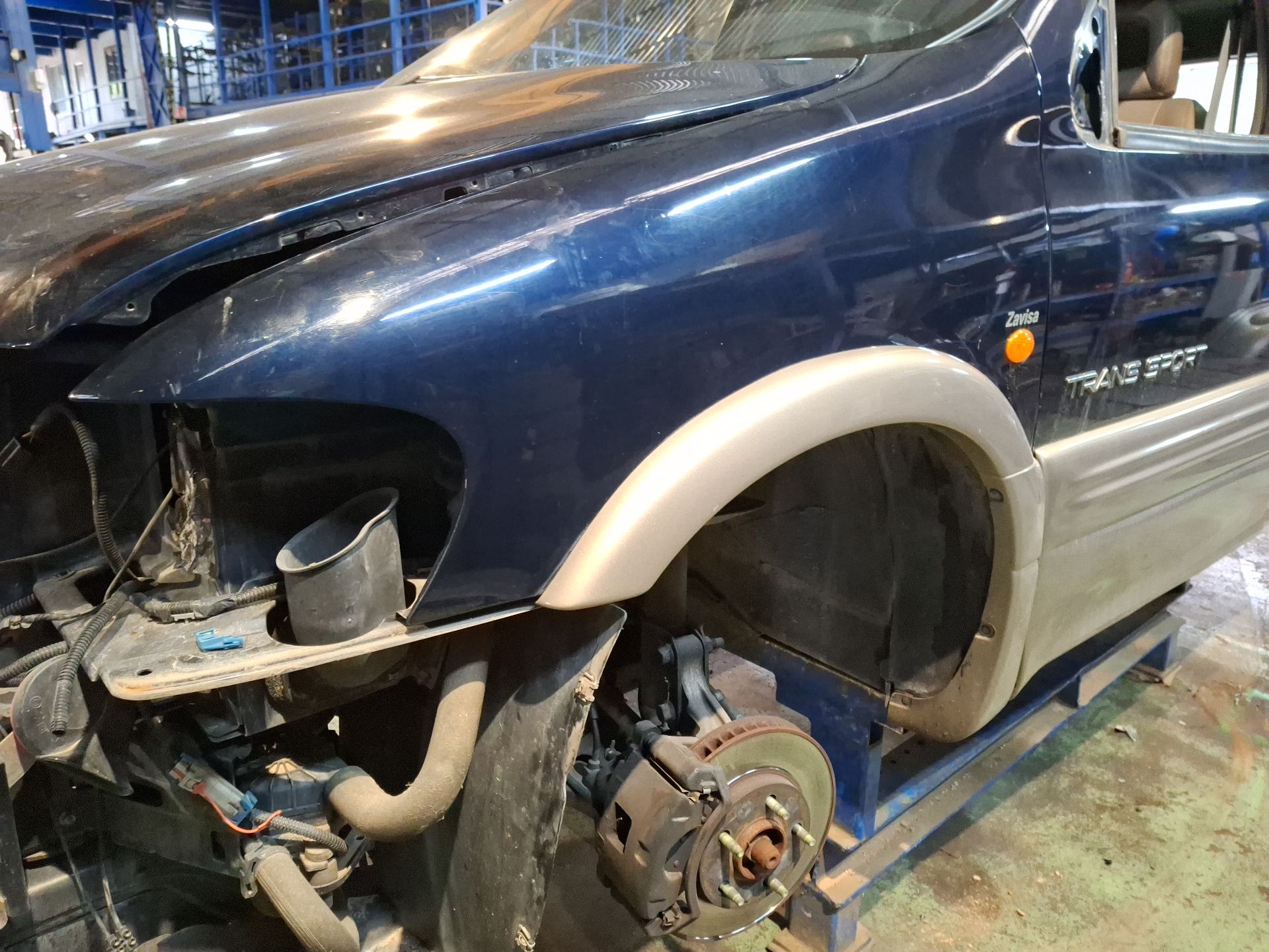 ALETA DELANTERA IZQUIERDA CHEVROLET TRANS 