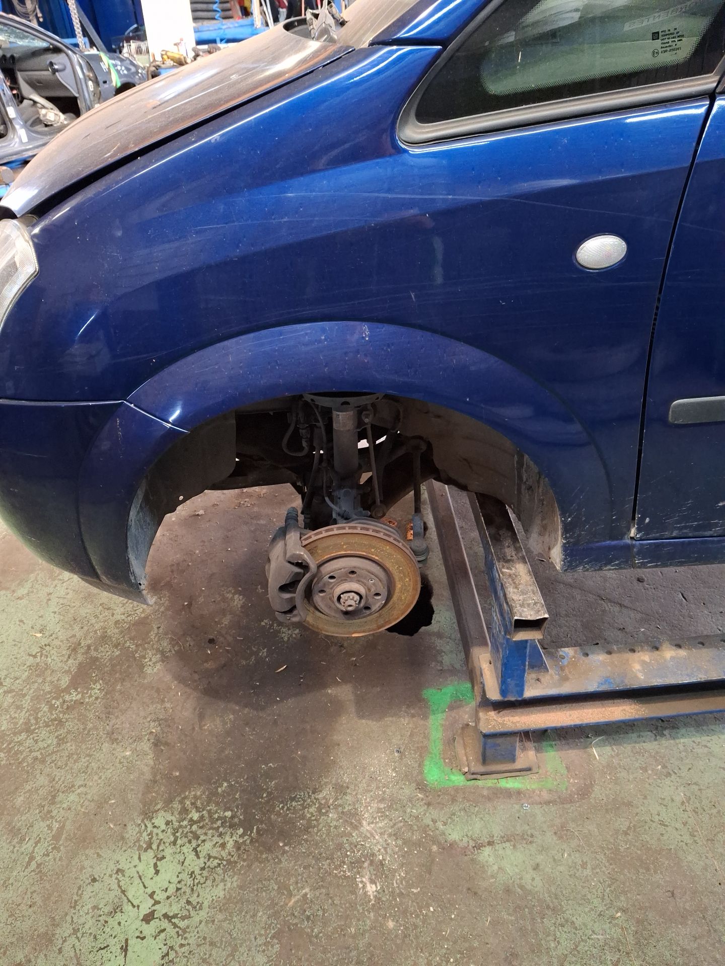  OPEL MERIVA A Monospace (X03) 1.6 (E75)