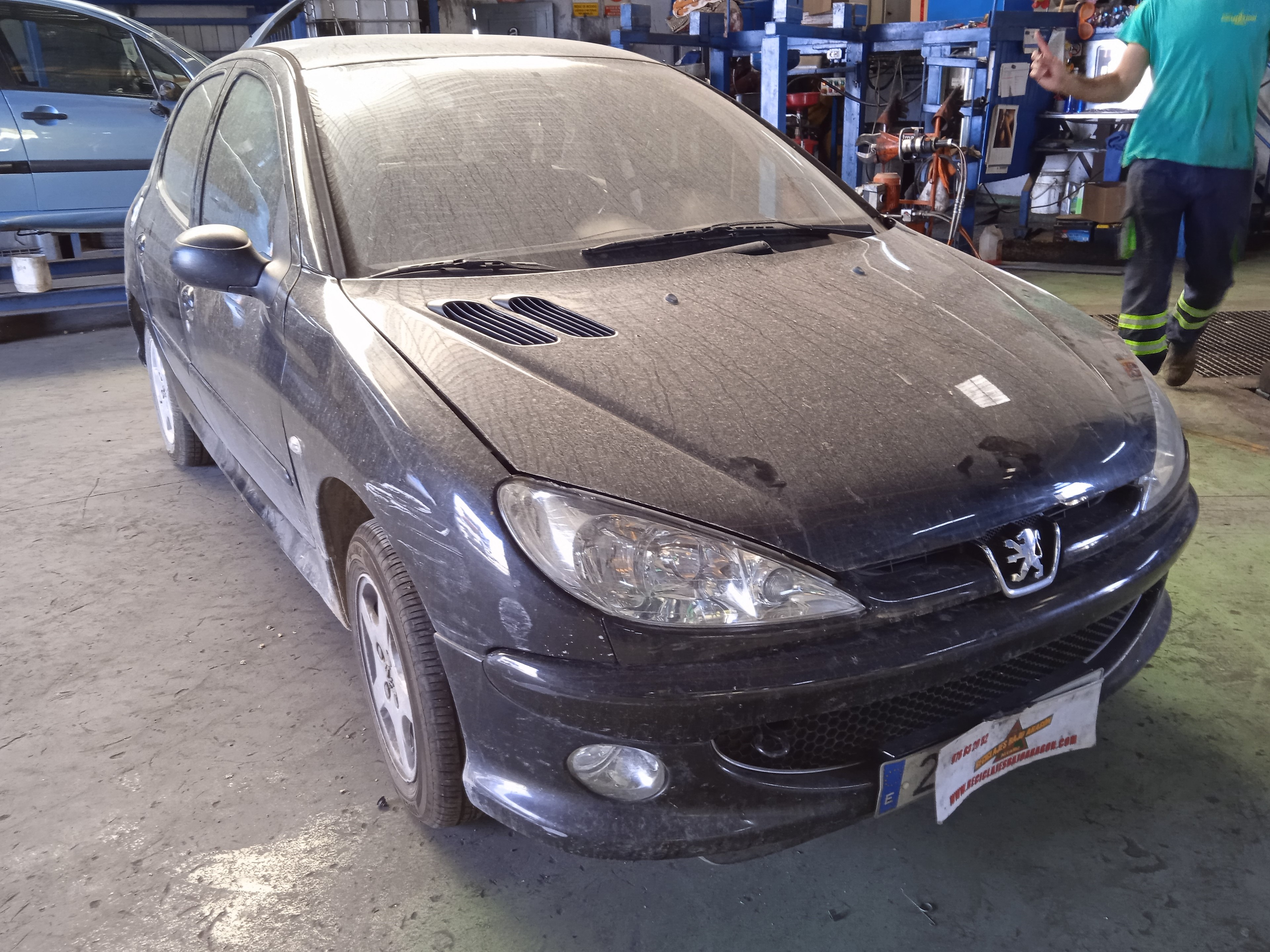 CINTURON SEGURIDAD TRAS. IZQ. PEUGEOT 206 KFW