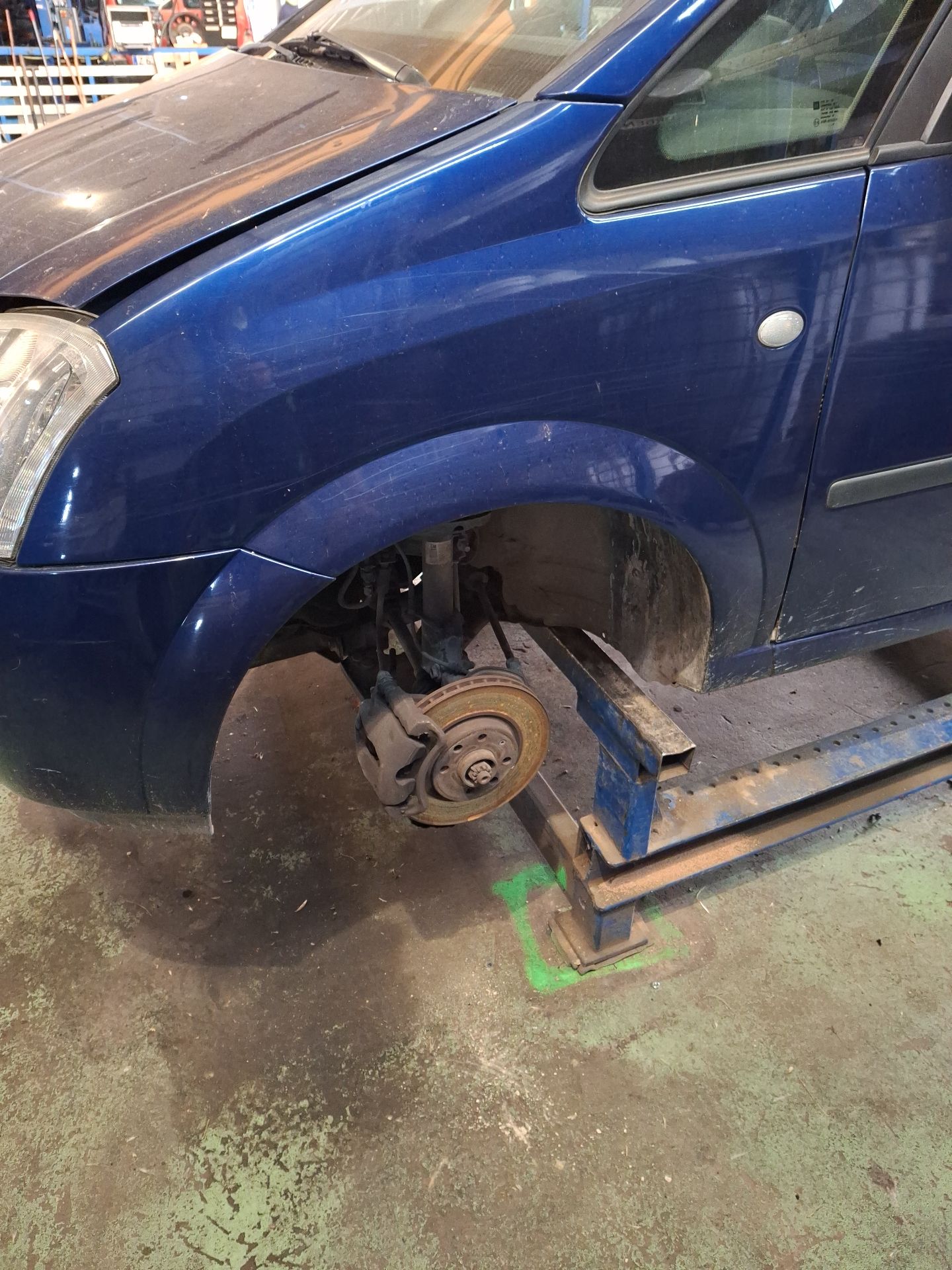 ALETA DELANTERA IZQUIERDA OPEL MERIVA 