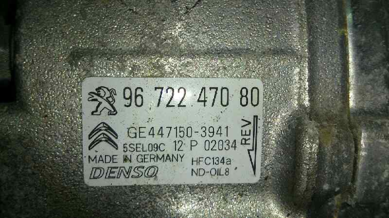 COMPRESOR AIRE ACONDICIONADO CITROEN C3 