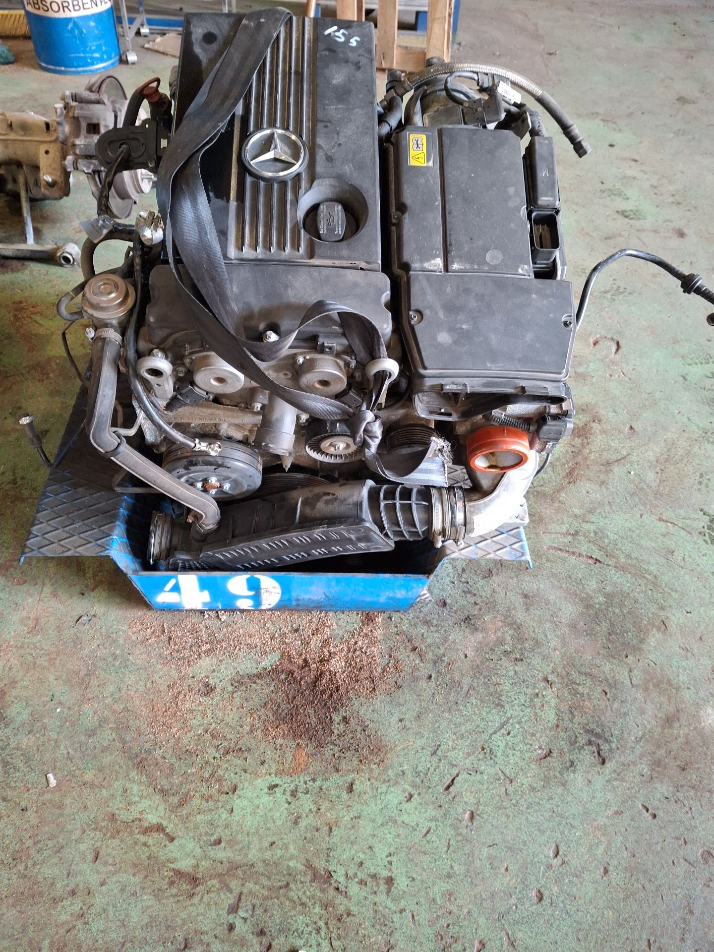 MOTOR COMPLETO MERCEDES-BENZ CLASE C 