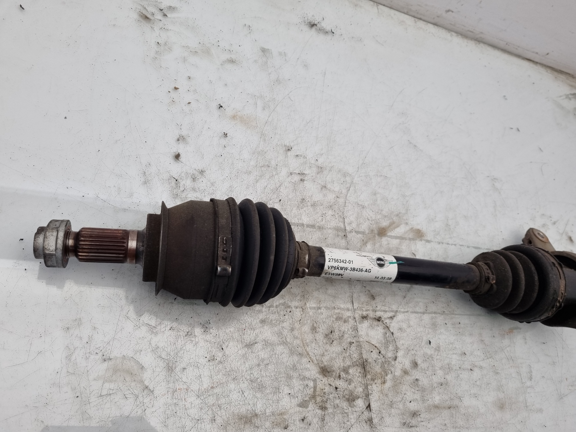 TRANSMISION DELANTERA DERECHA MINI MINI N12816A