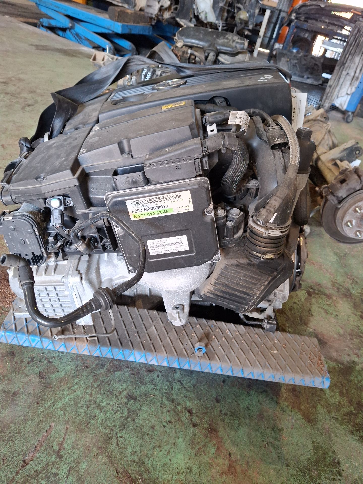 MOTOR COMPLETO MERCEDES-BENZ CLASE C 