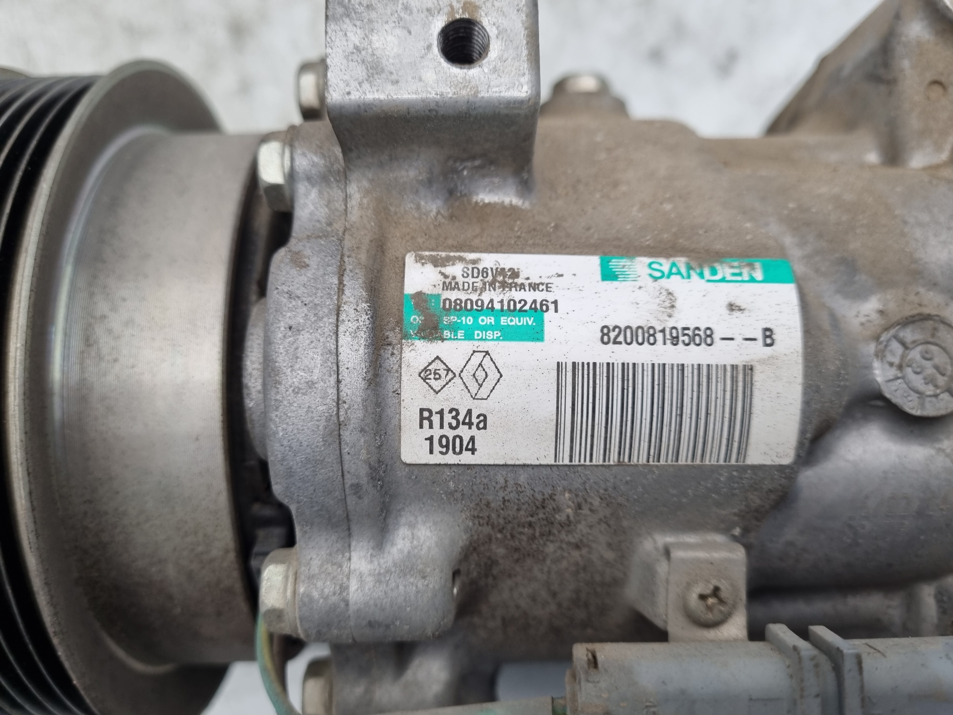 COMPRESOR AIRE ACONDICIONADO RENAULT TWINGO D4FE7