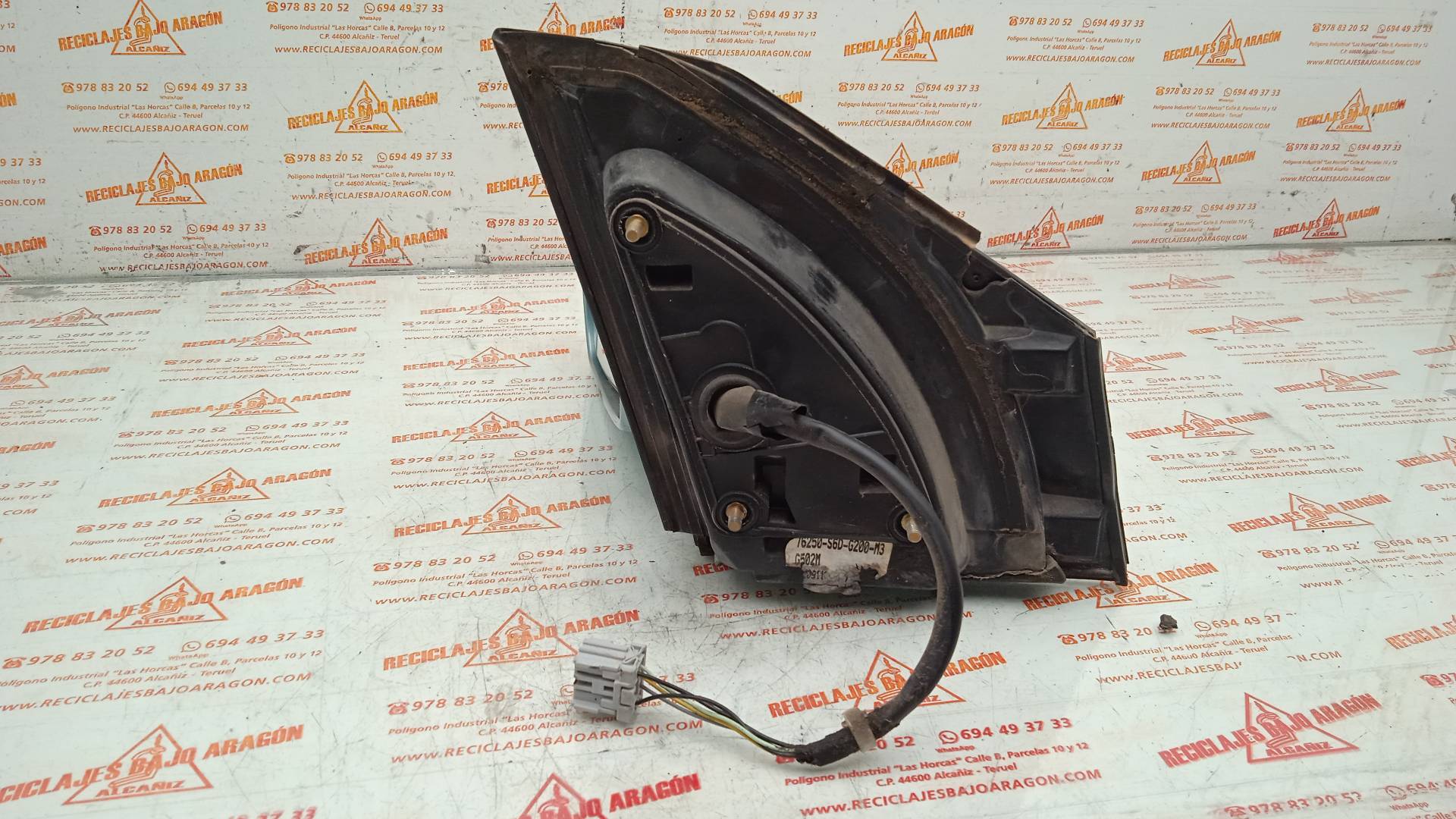 RETROVISOR IZQUIERDO HONDA CIVIC D16V1