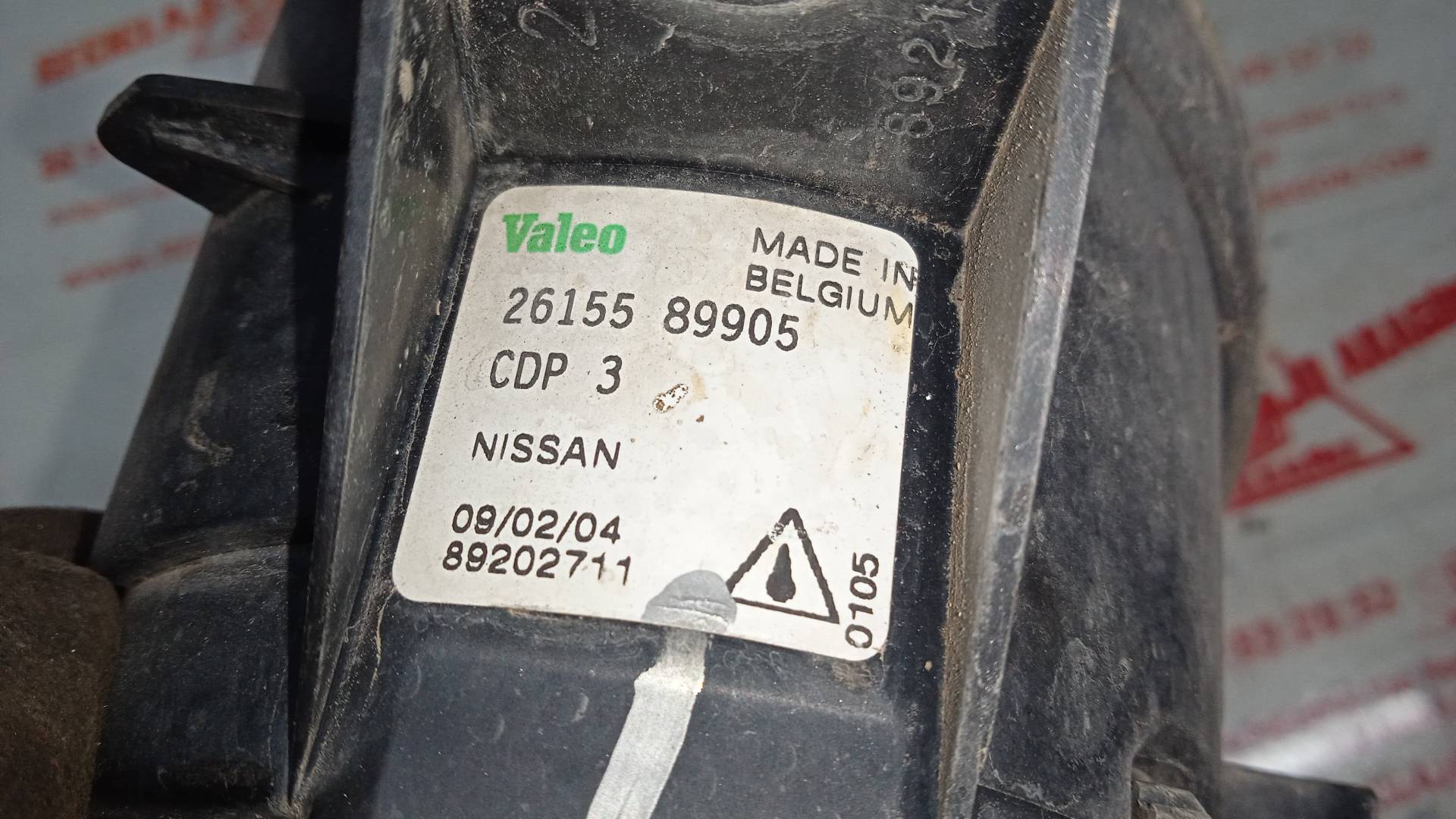 FARO ANTINIEBLA IZQUIERDO NISSAN PRIMERA F9Q