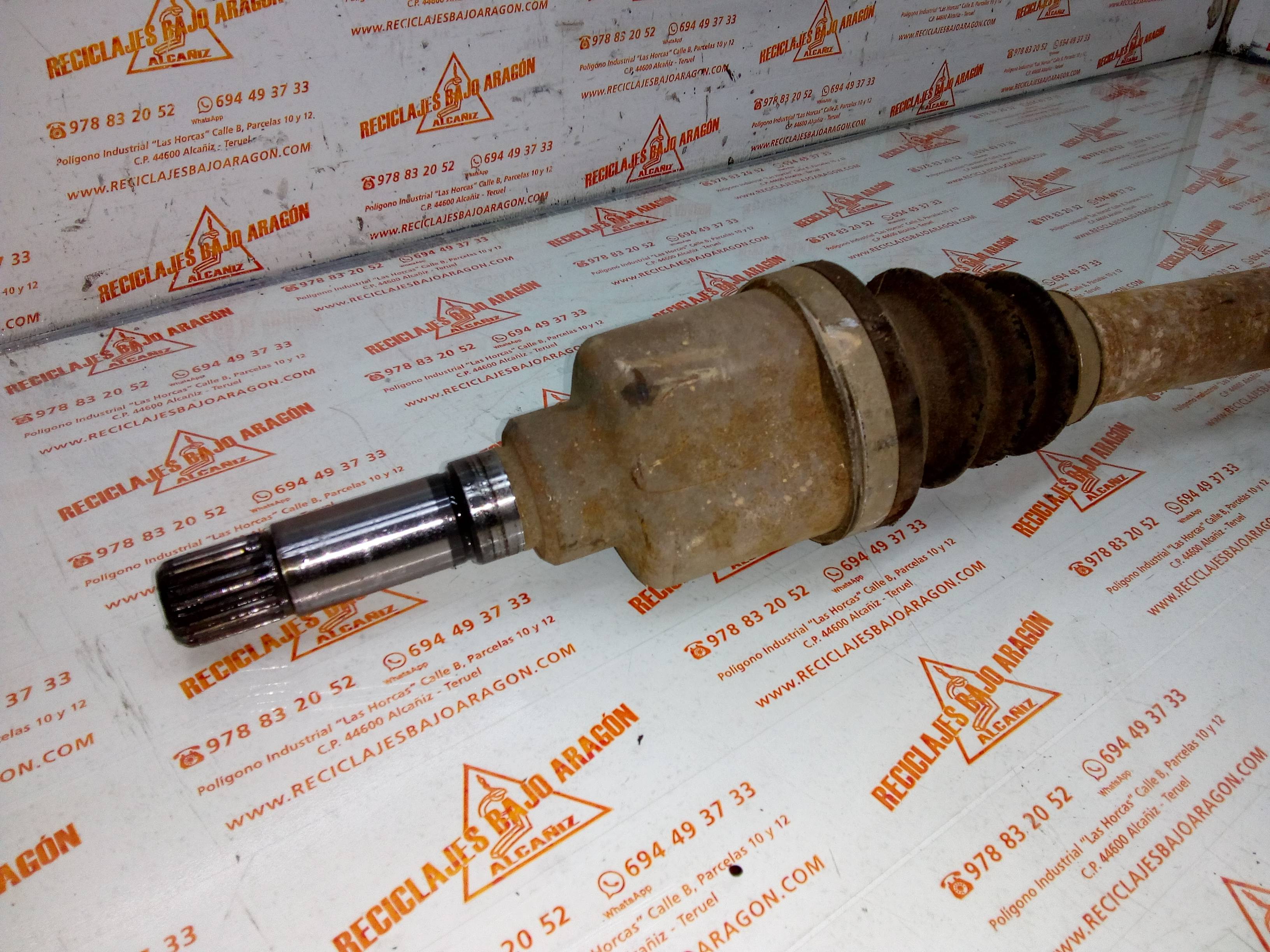 TRANSMISION DELANTERA DERECHA PEUGEOT 207/207+ KFV