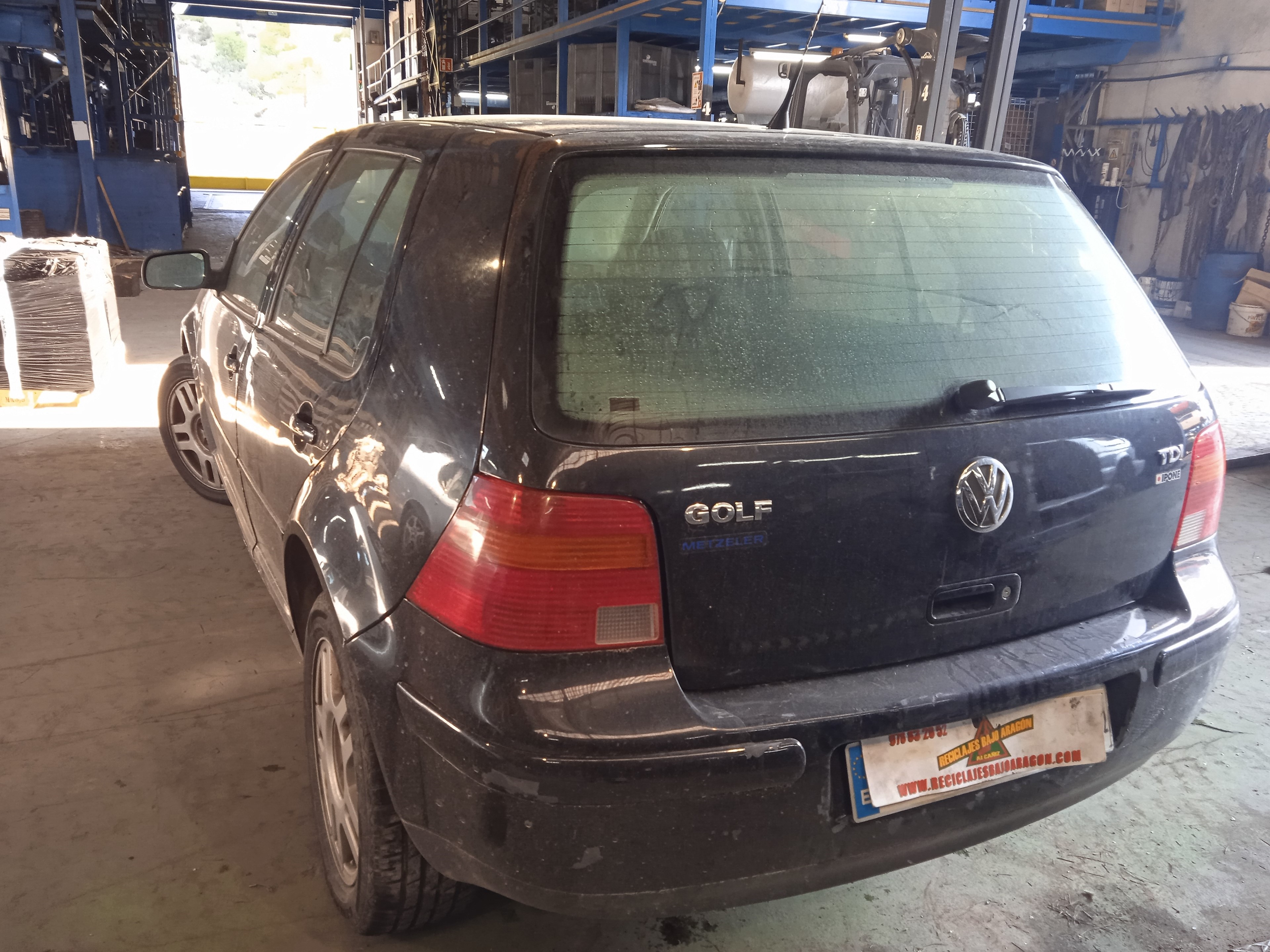 CINTURON SEGURIDAD DEL. IZQ. VOLKSWAGEN GOLF 