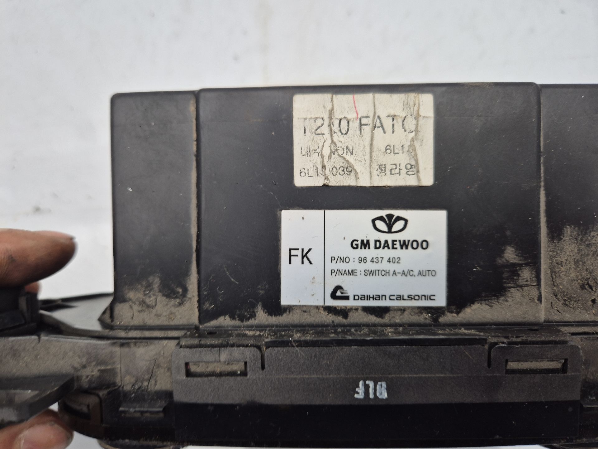 MANDO CALEFACCION / AIRE ACONDICIONADO CHEVROLET A 