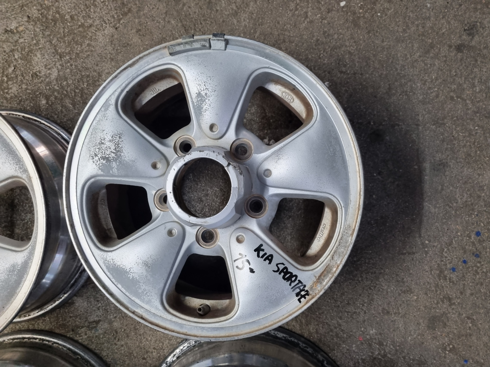 JUEGO LLANTAS KIA SPORTAGE FE16V