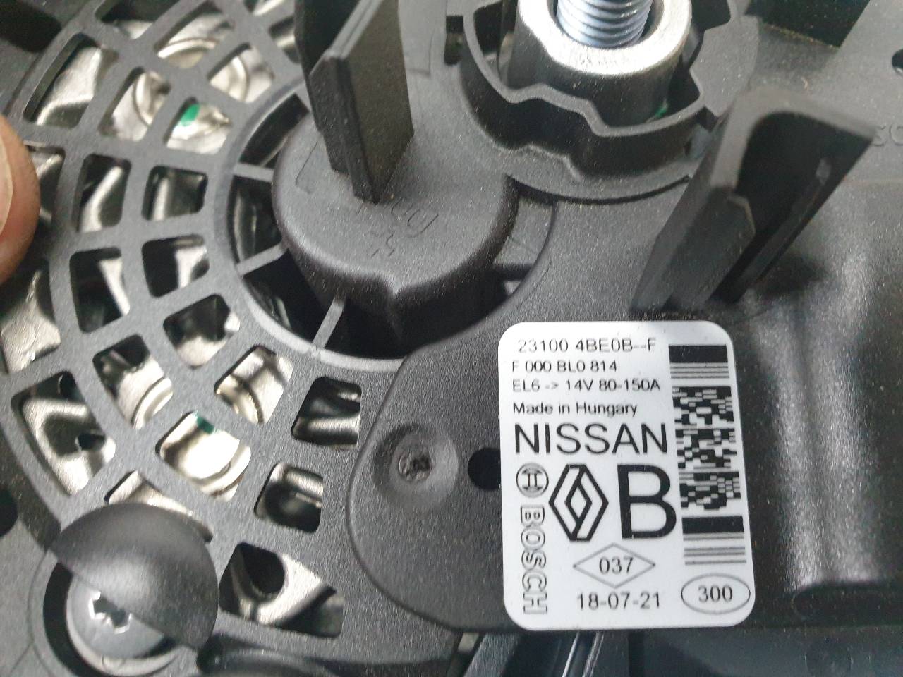 ALTERNADOR RENAULT GRAND 