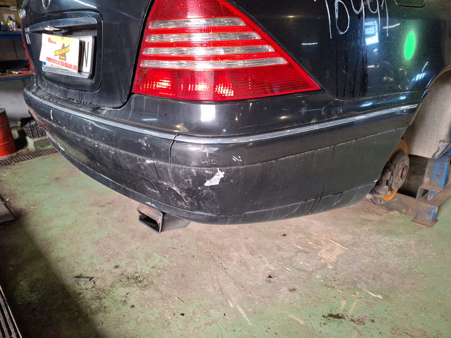 PARAGOLPES TRASERO MERCEDES-BENZ CLASE S 