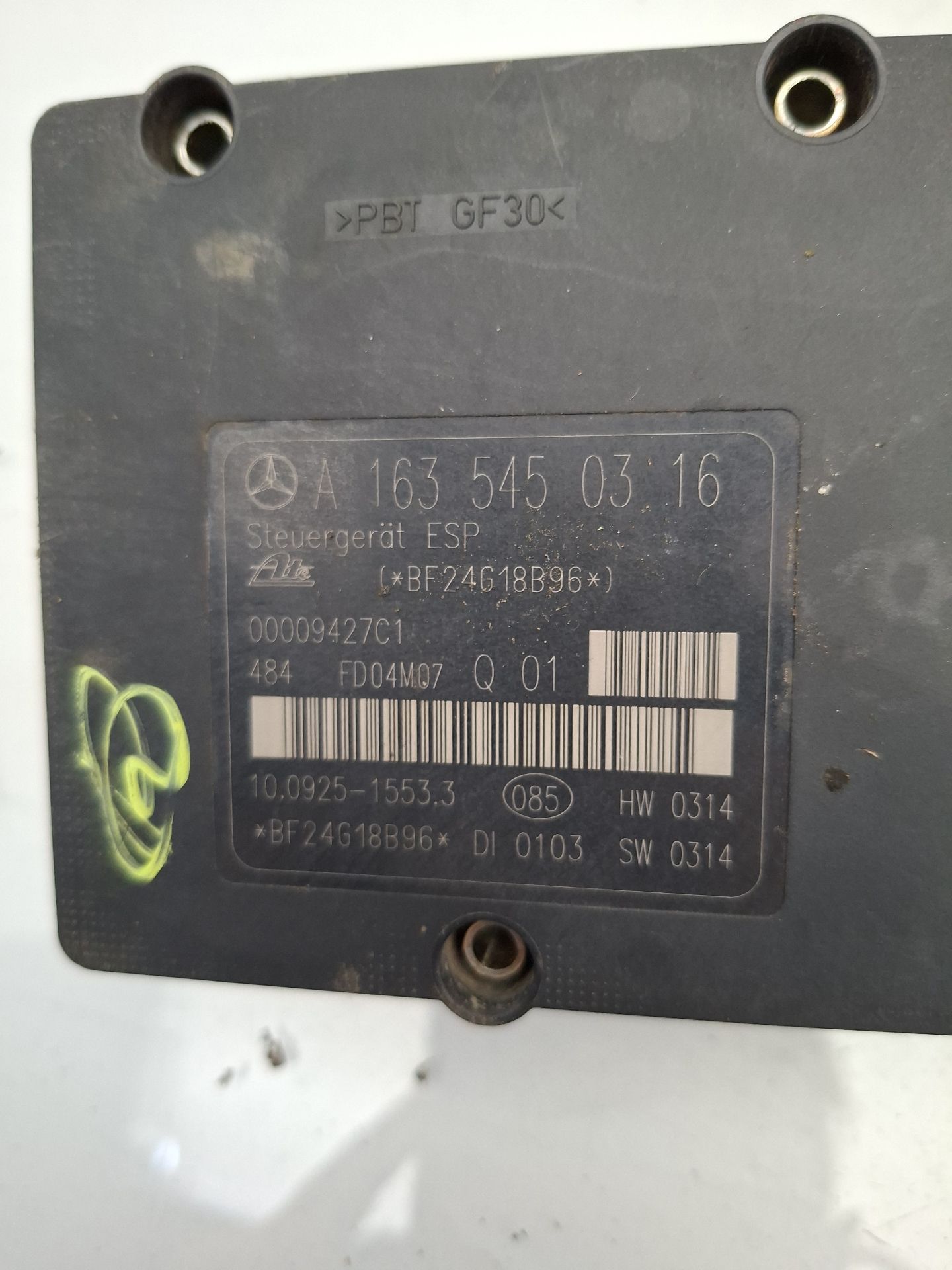 DIFERENCIAL DELANTERO MERCEDES-BENZ CLASE M OM612963