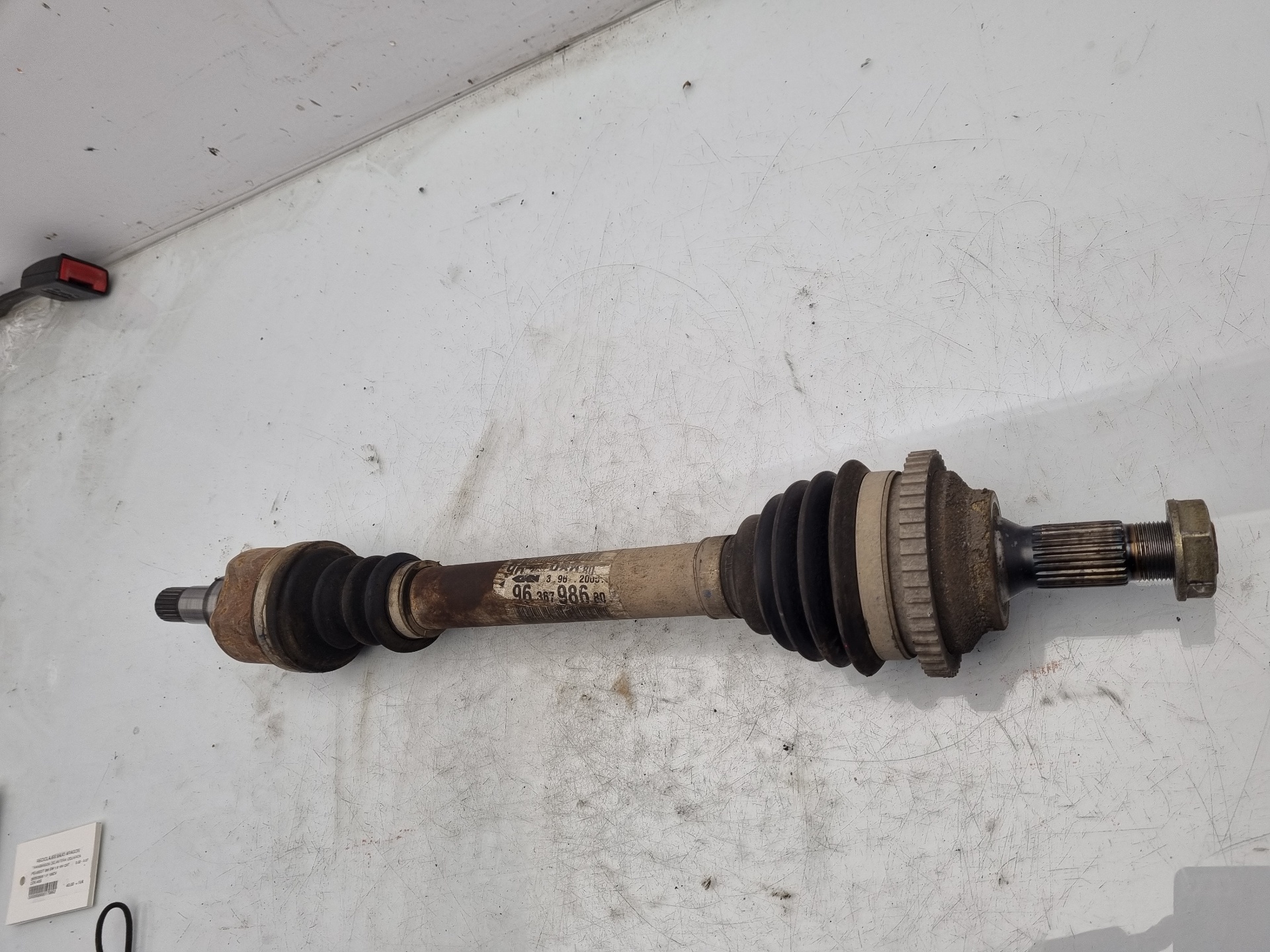 TRANSMISION DELANTERA IZQUIERDA PEUGEOT 206 NFU