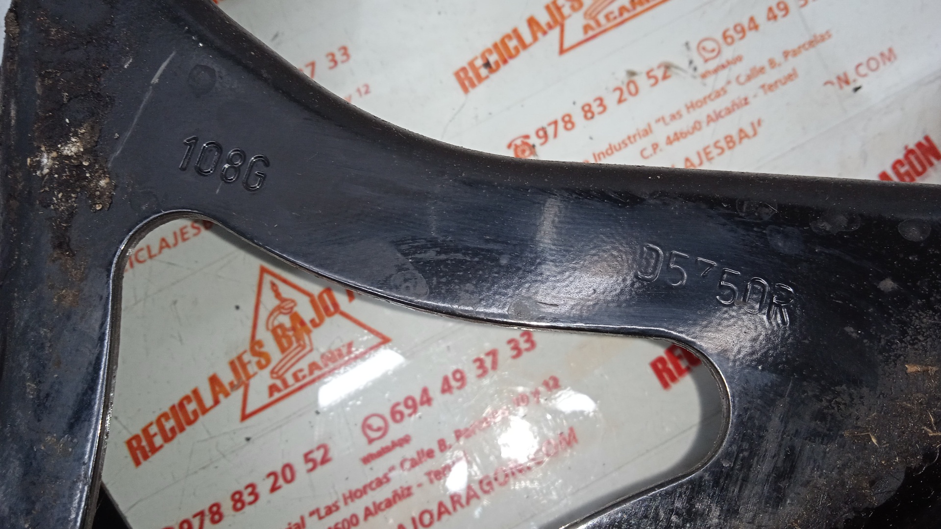 BRAZO SUSPENSION INFERIOR DELANT. DER. DACIA DUSTE 