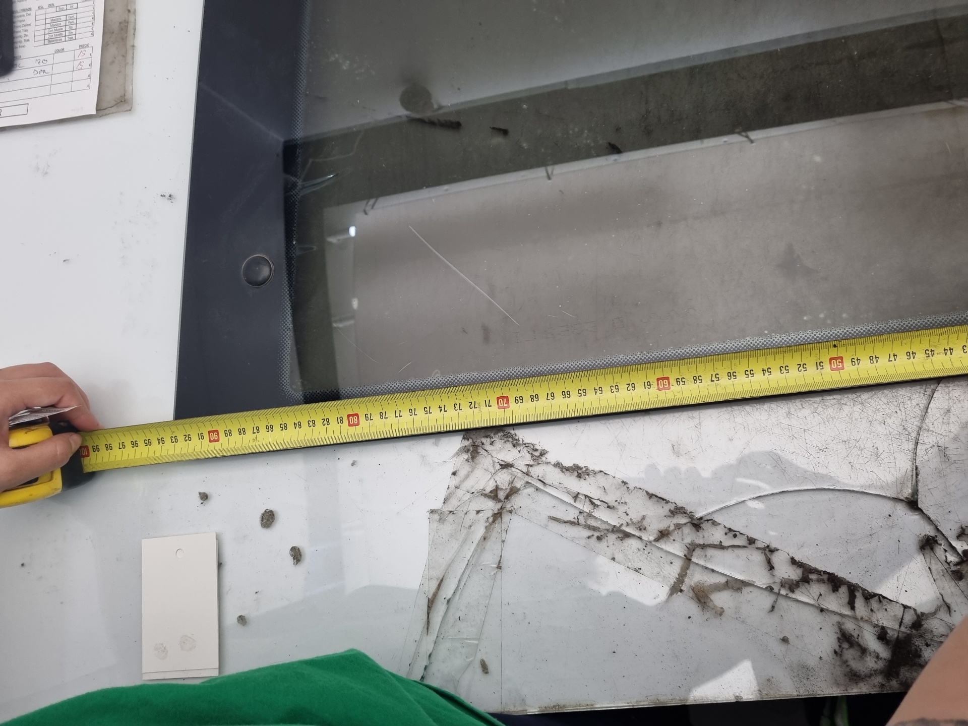LUNA CUSTODIA TRASERA DERECHA MERCEDES-BENZ VITO 611980