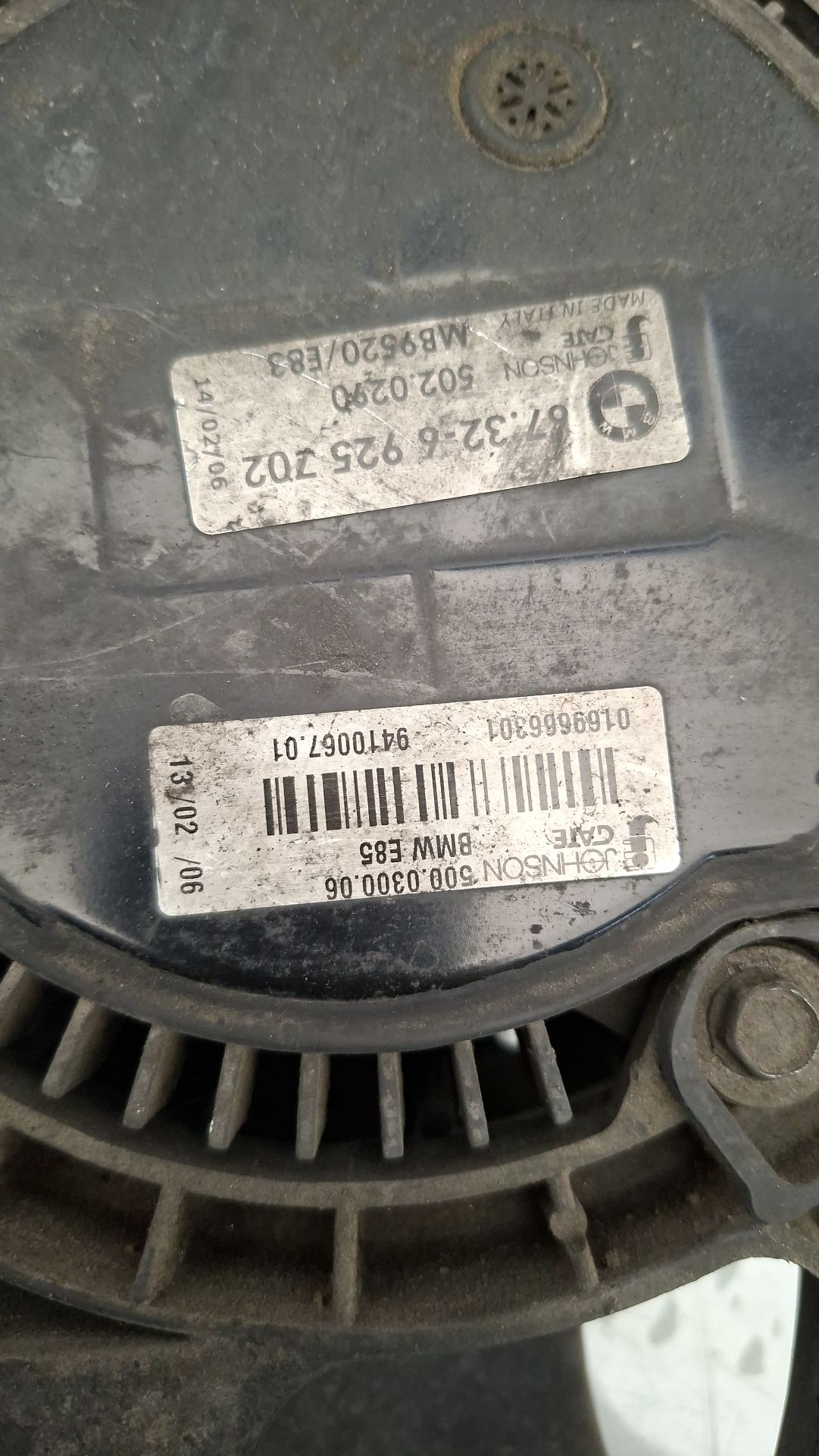ELECTROVENTILADOR BMW X5 