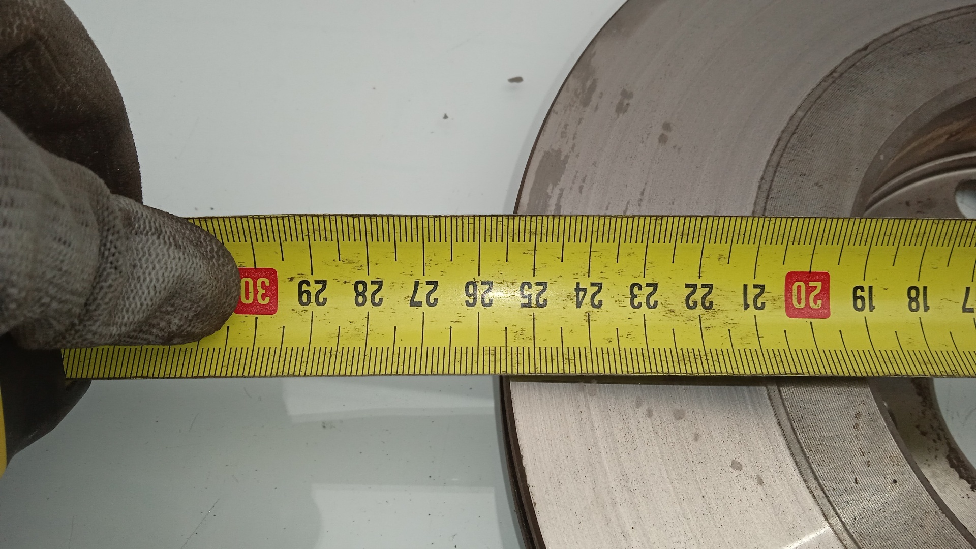 DISCO FRENO DELANTERO OPEL KADETT 18SE