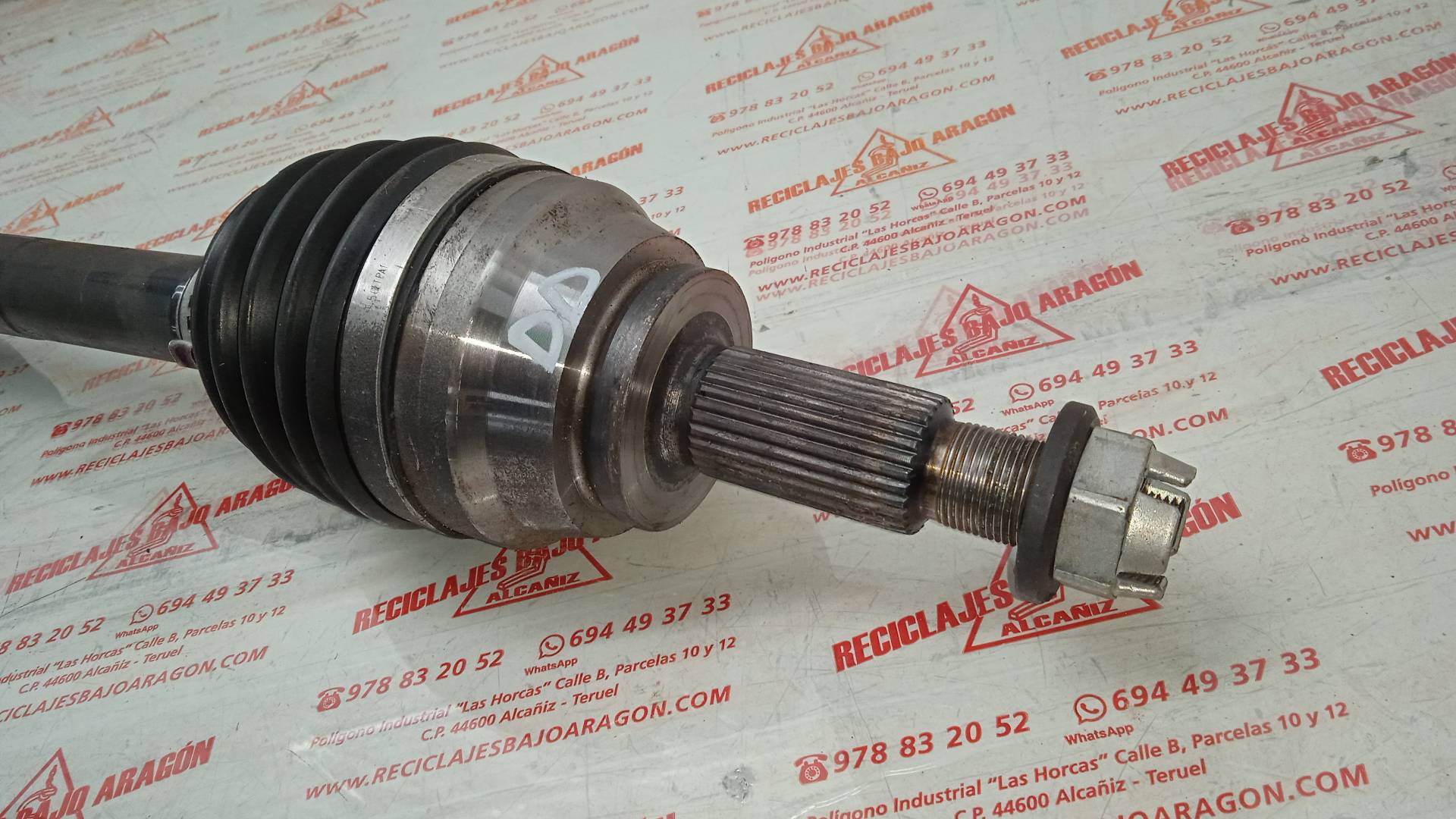 TRANSMISION DELANTERA DERECHA RENAULT TALISMAN M5PN403N011726