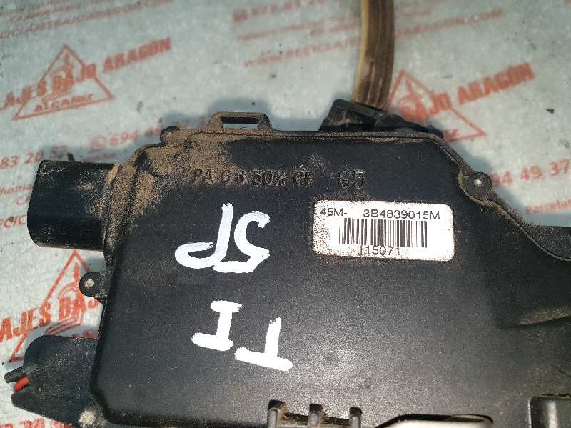 CERRADURA PUERTA TRASERA IZQUIERDA SEAT LEON BCB