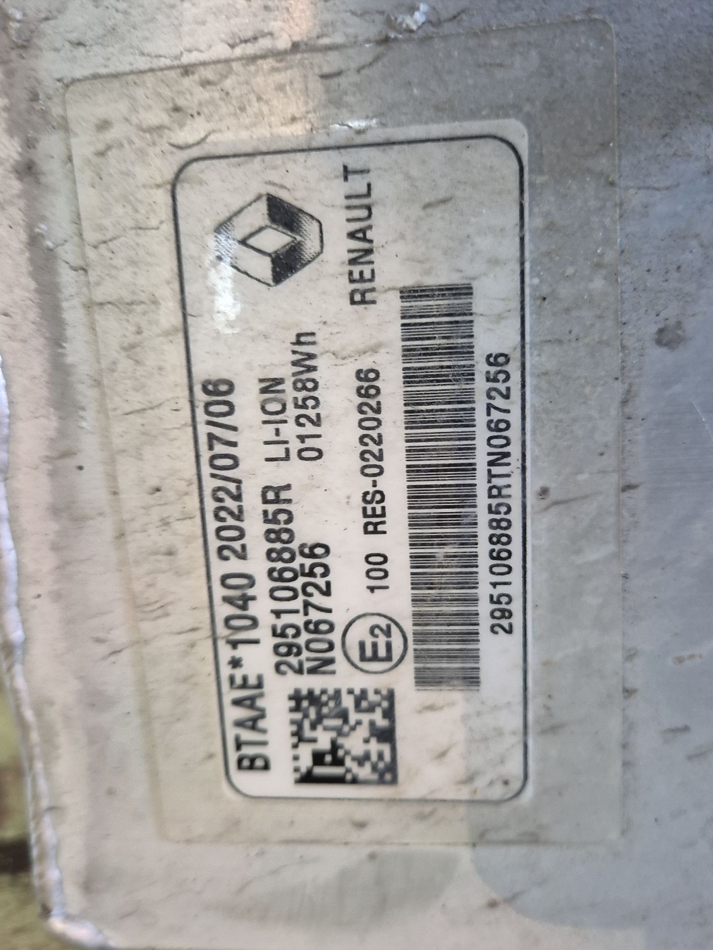 BATERIA RENAULT ARKANA 