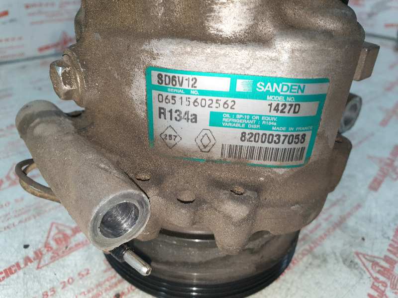 COMPRESOR AIRE ACONDICIONADO RENAULT CLIO D4F G7