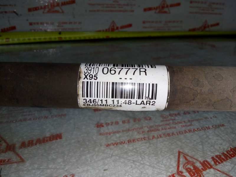 TRANSMISION DELANTERA DERECHA RENAULT MEGANE K9K J8